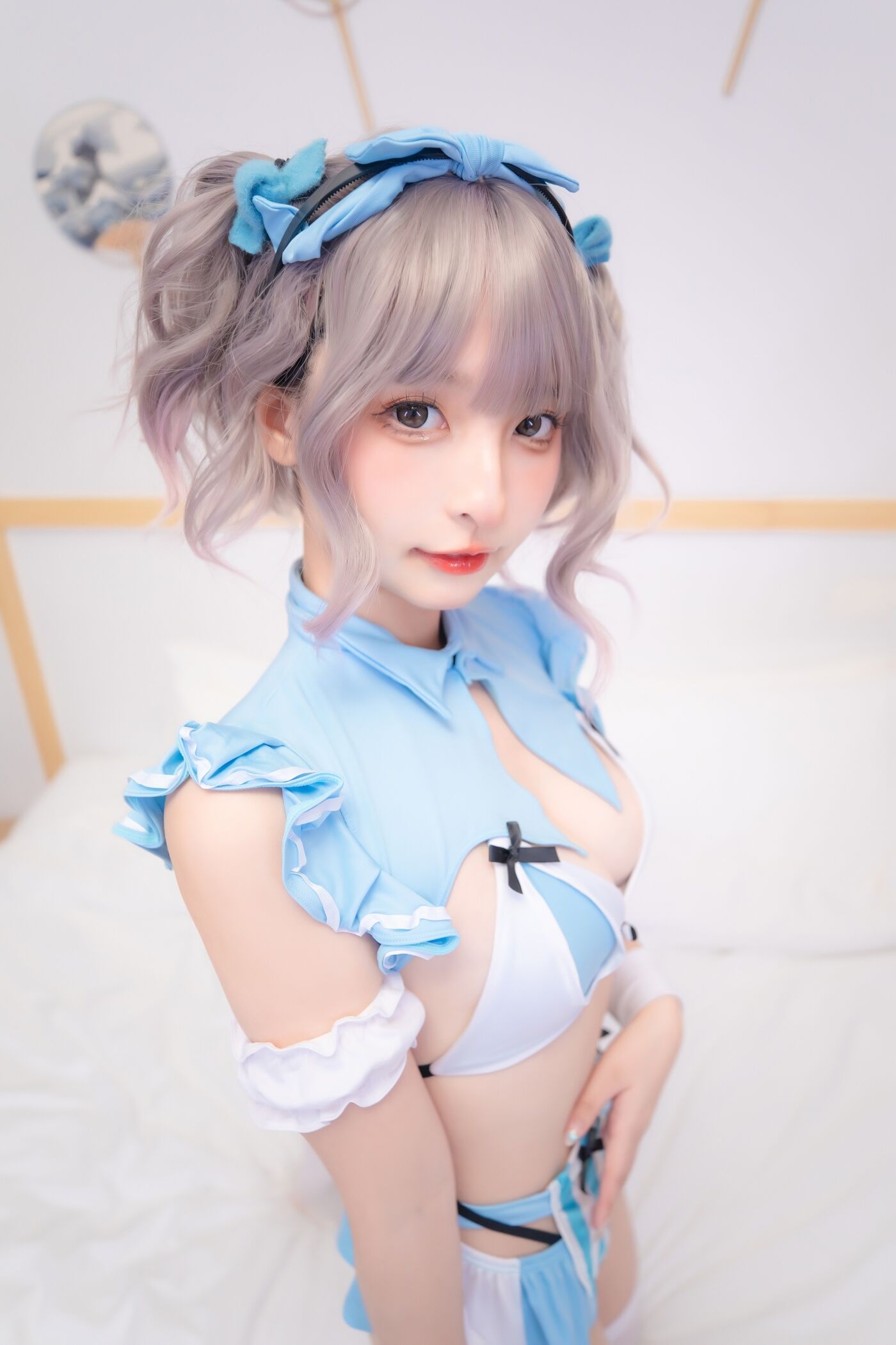 神楽坂真冬  蓝调女仆 [75P]插图5
