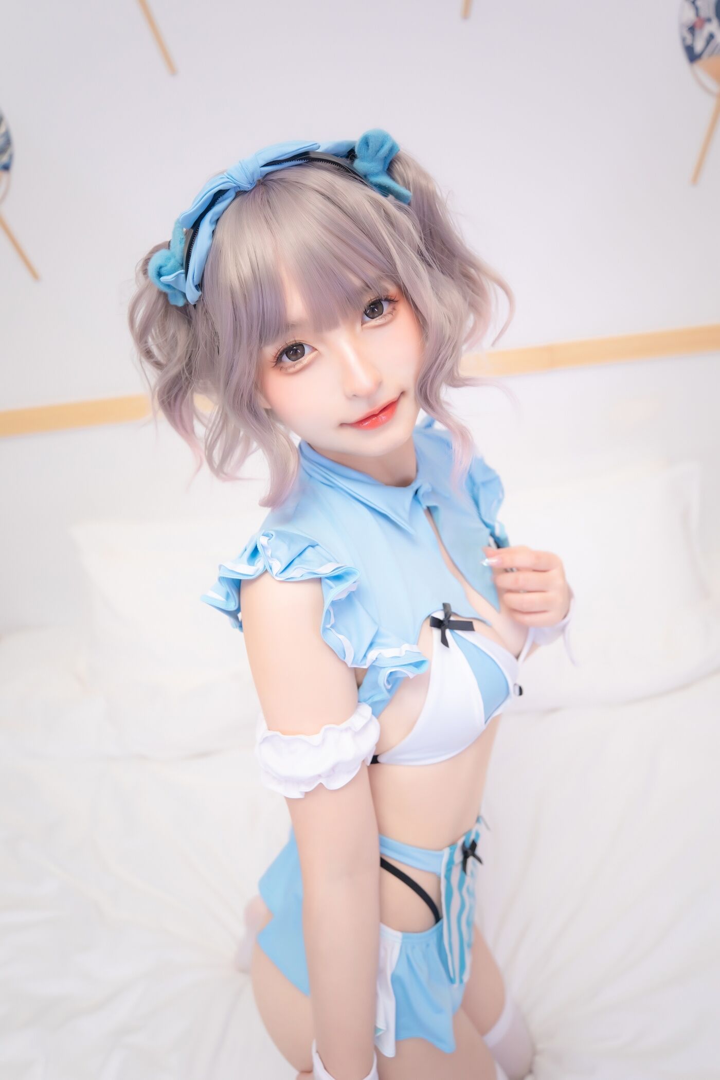 神楽坂真冬  蓝调女仆 [75P]插图8