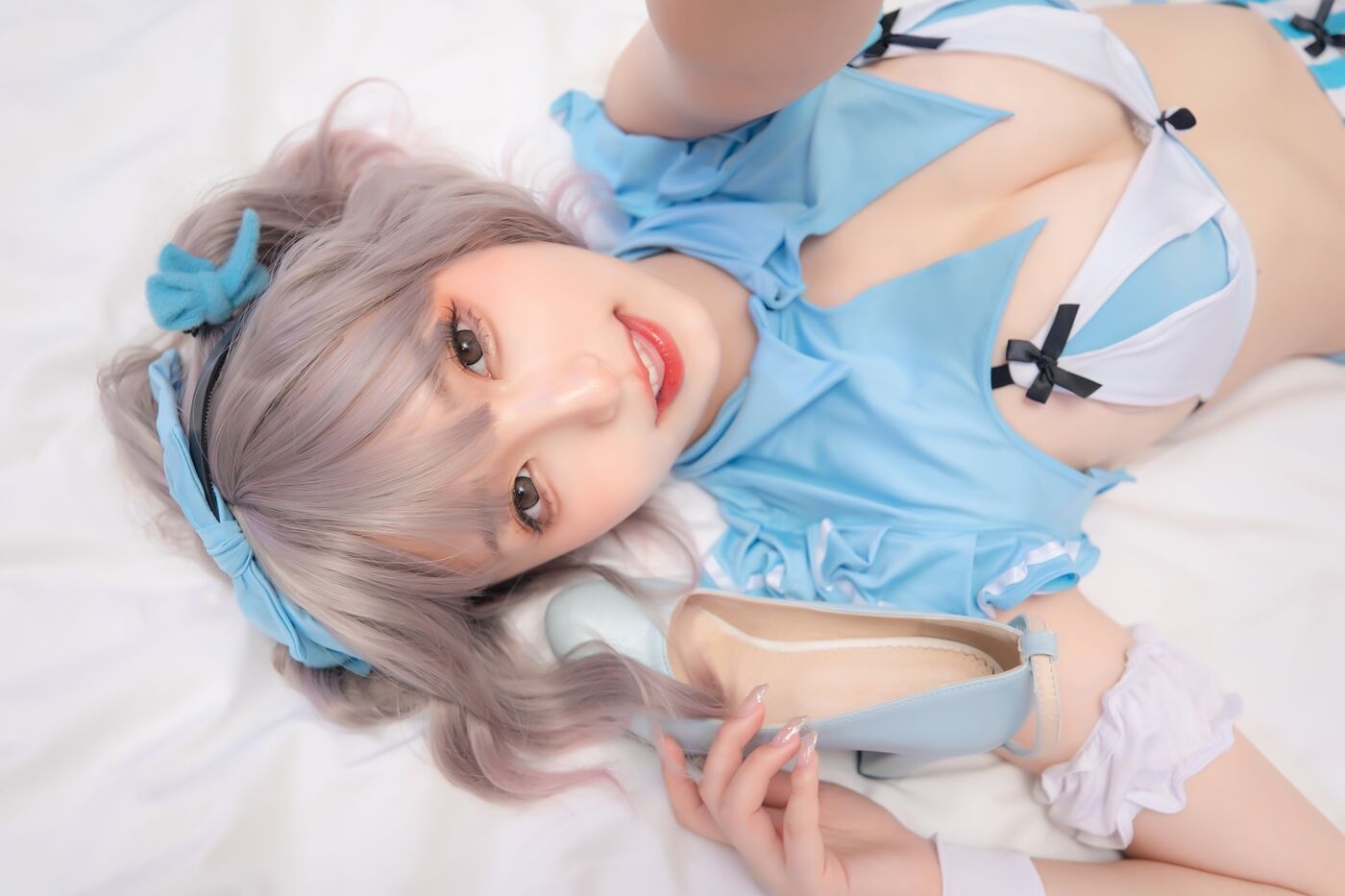 神楽坂真冬  蓝调女仆 [75P]插图2