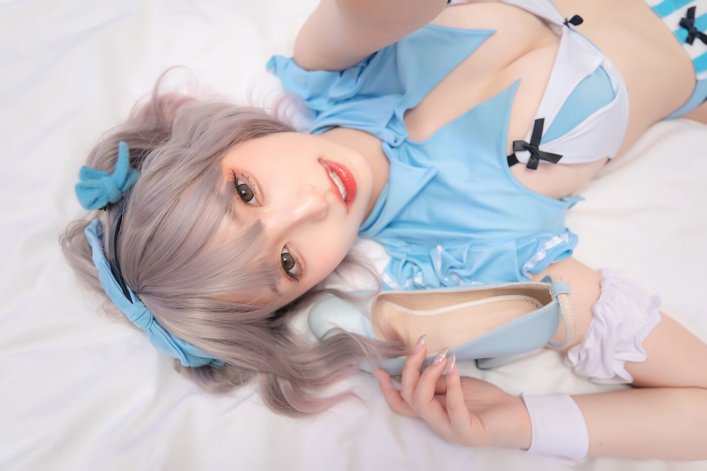 神楽坂真冬  蓝调女仆 [75P]插图4