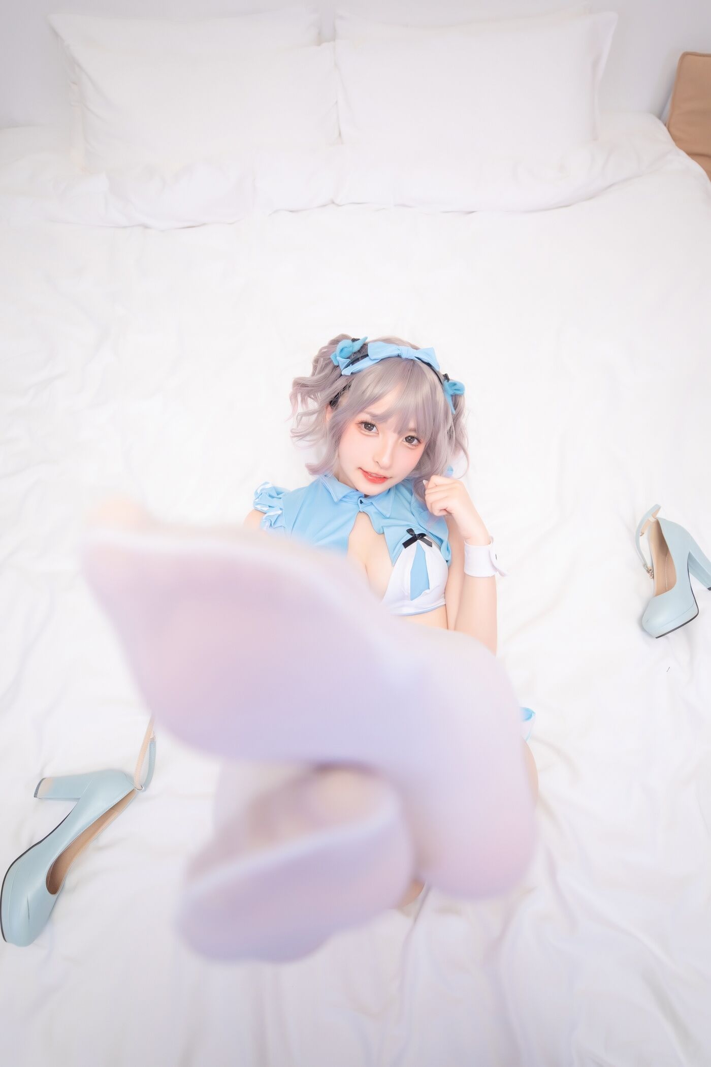 神楽坂真冬  蓝调女仆 [75P]插图5