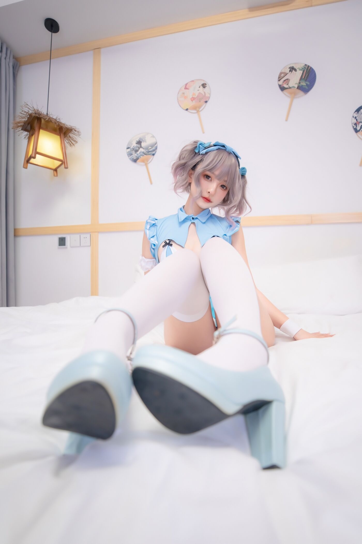 神楽坂真冬  蓝调女仆 [75P]插图2