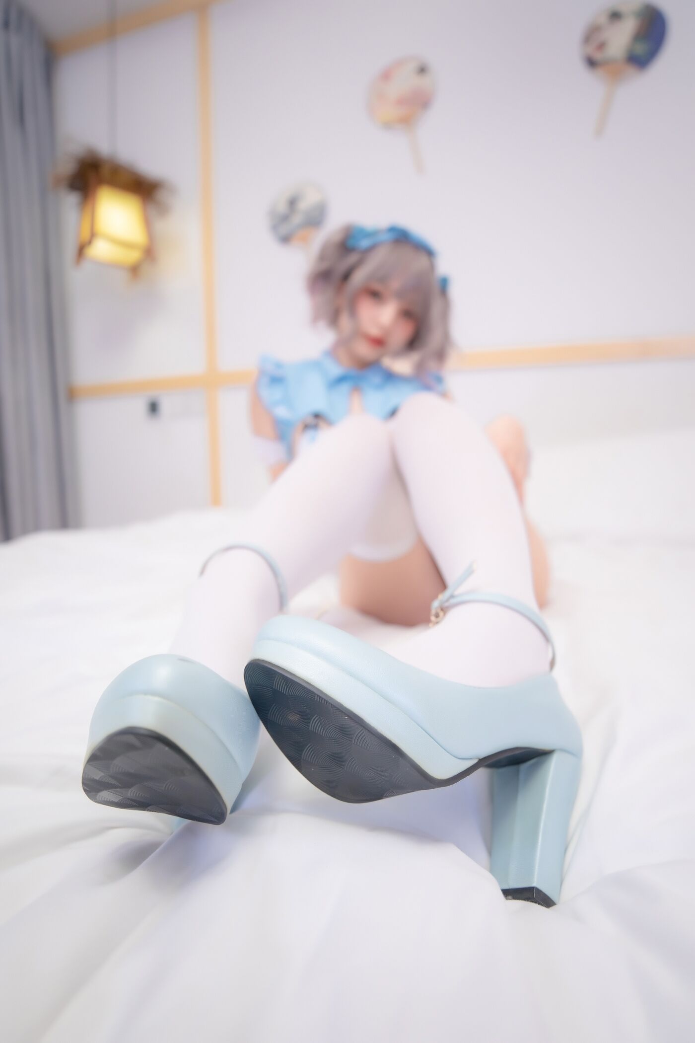 神楽坂真冬  蓝调女仆 [75P]插图3