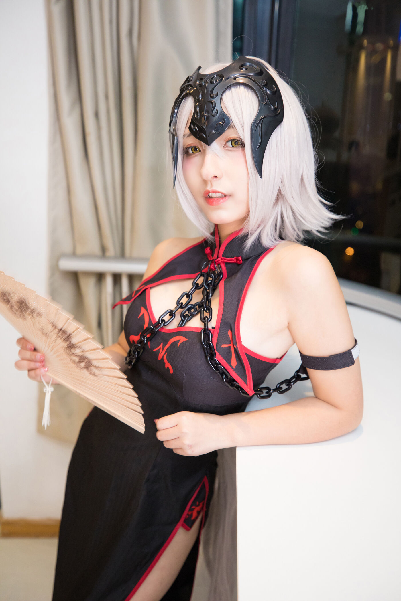 神楽坂真冬  旗袍黑贞 150P [150P]插图4