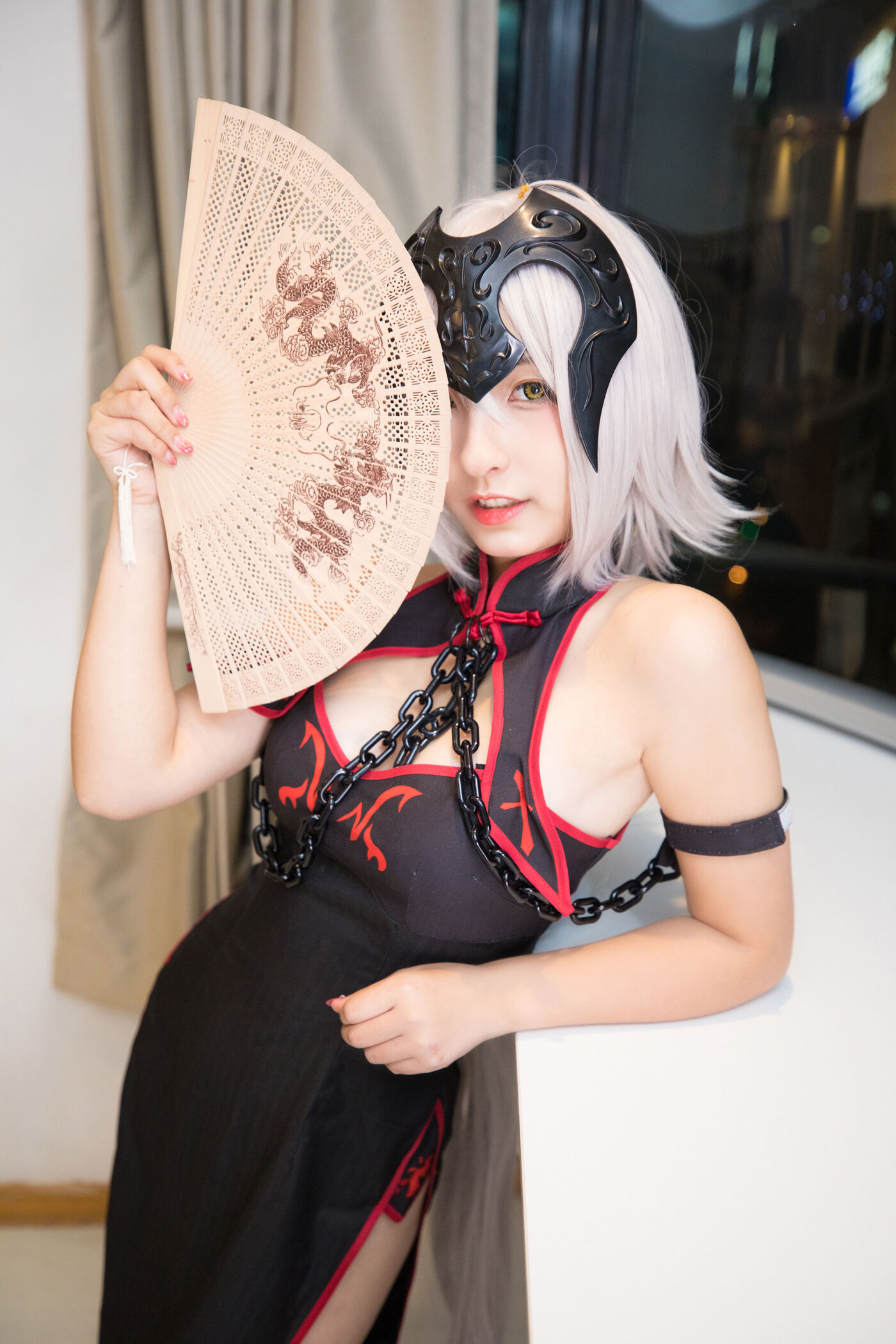 神楽坂真冬  旗袍黑贞 150P [150P]插图5