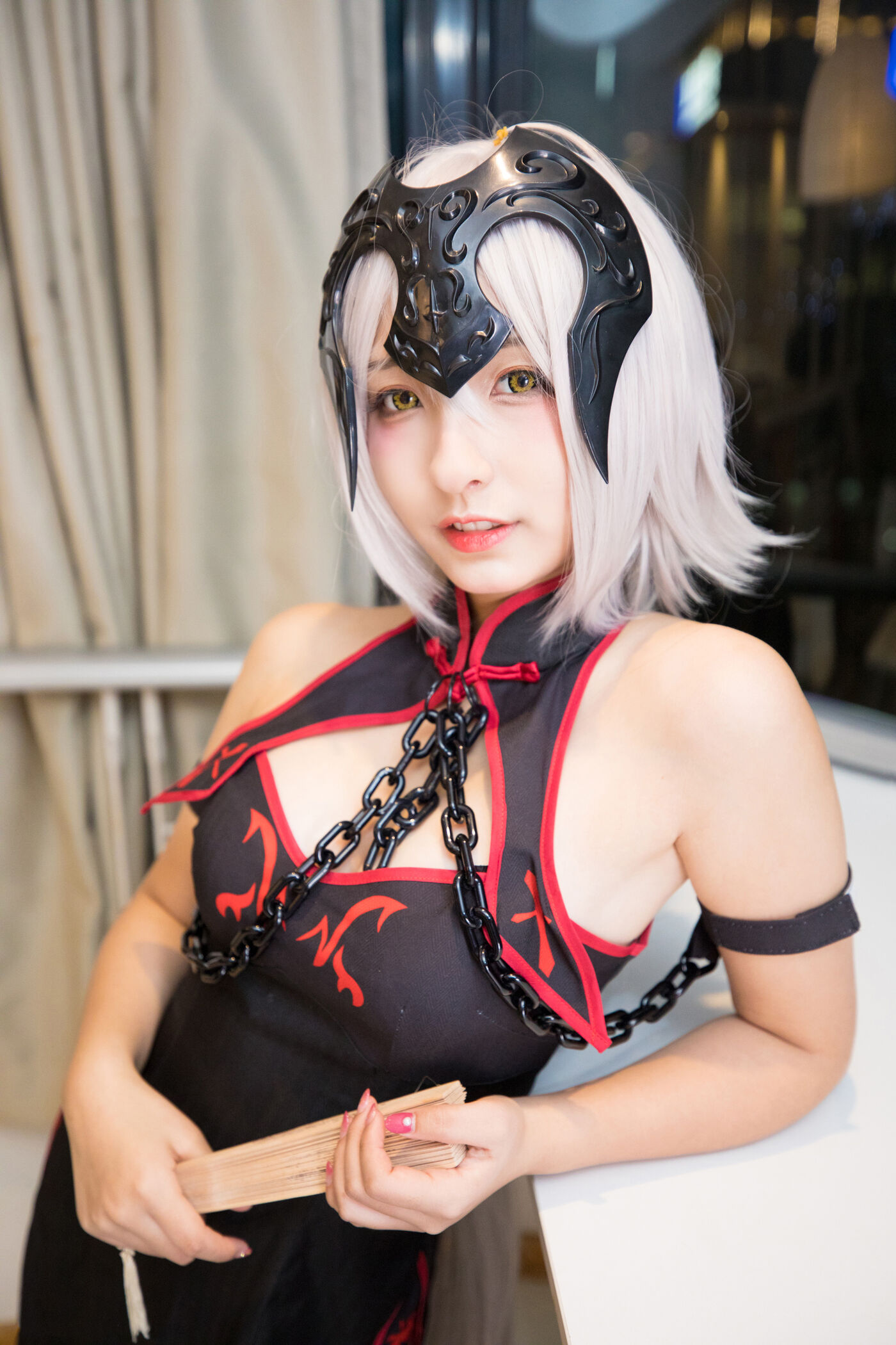 神楽坂真冬  旗袍黑贞 150P [150P]插图7