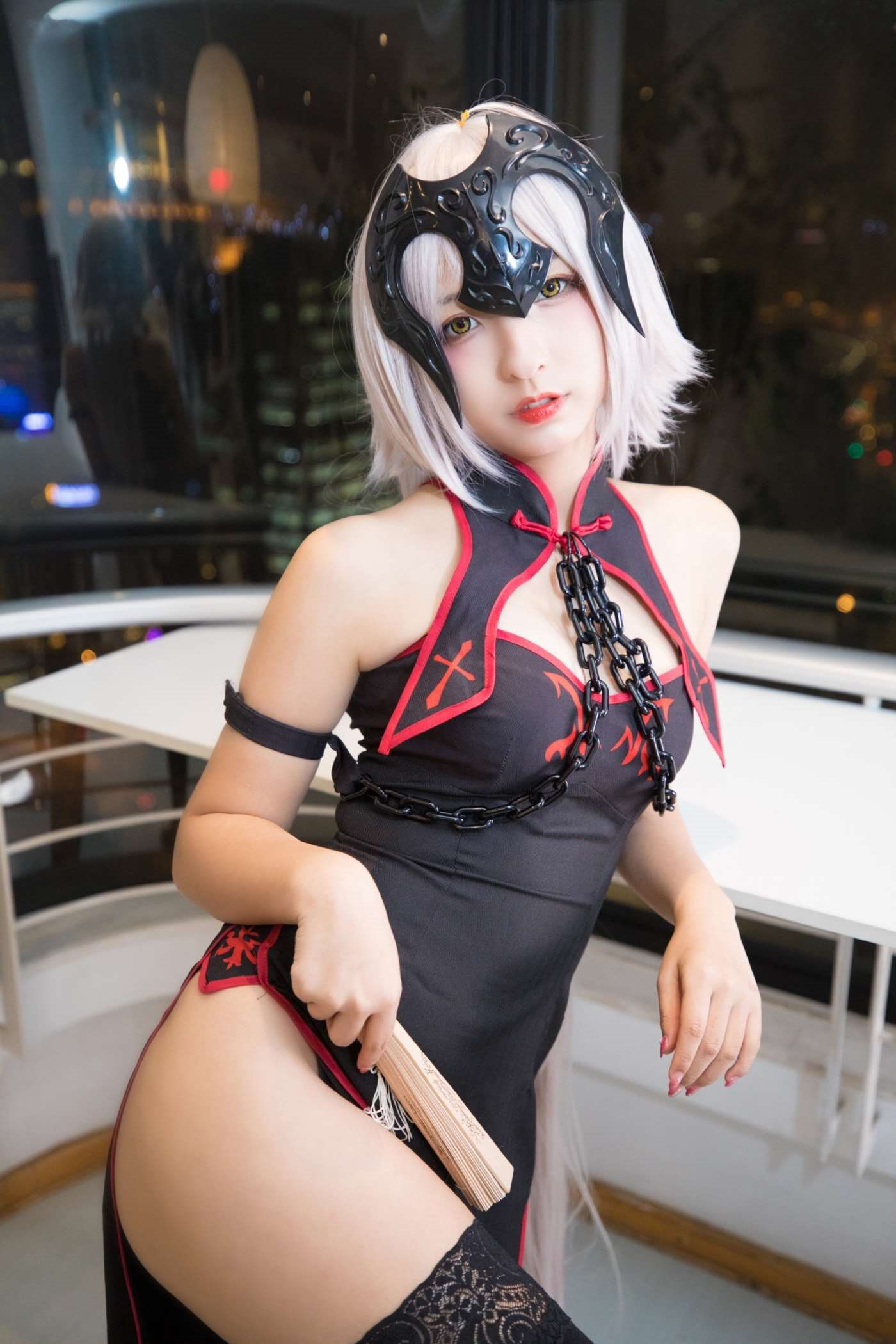 神楽坂真冬  旗袍黑贞 150P [150P]插图7