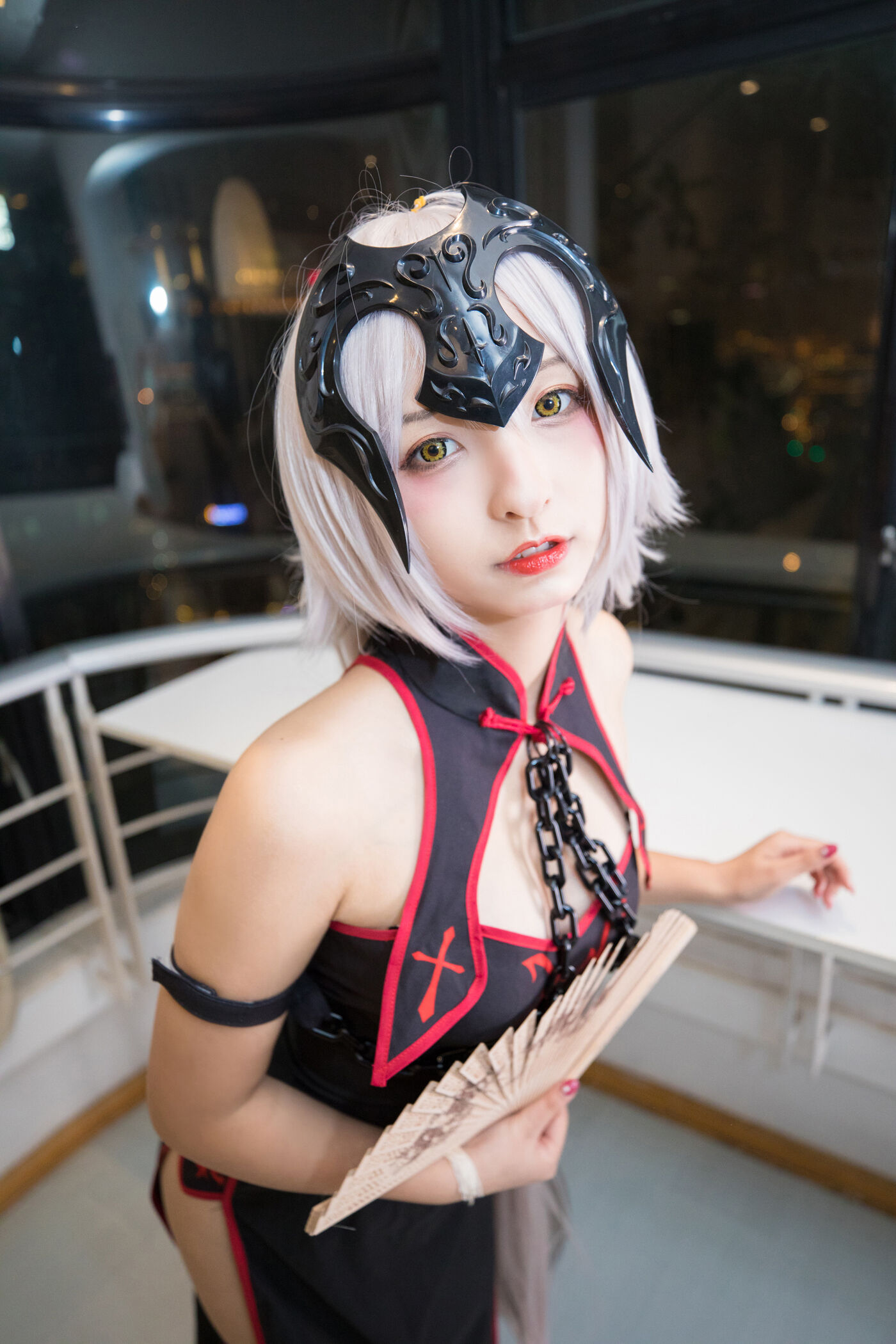 神楽坂真冬  旗袍黑贞 150P [150P]插图1