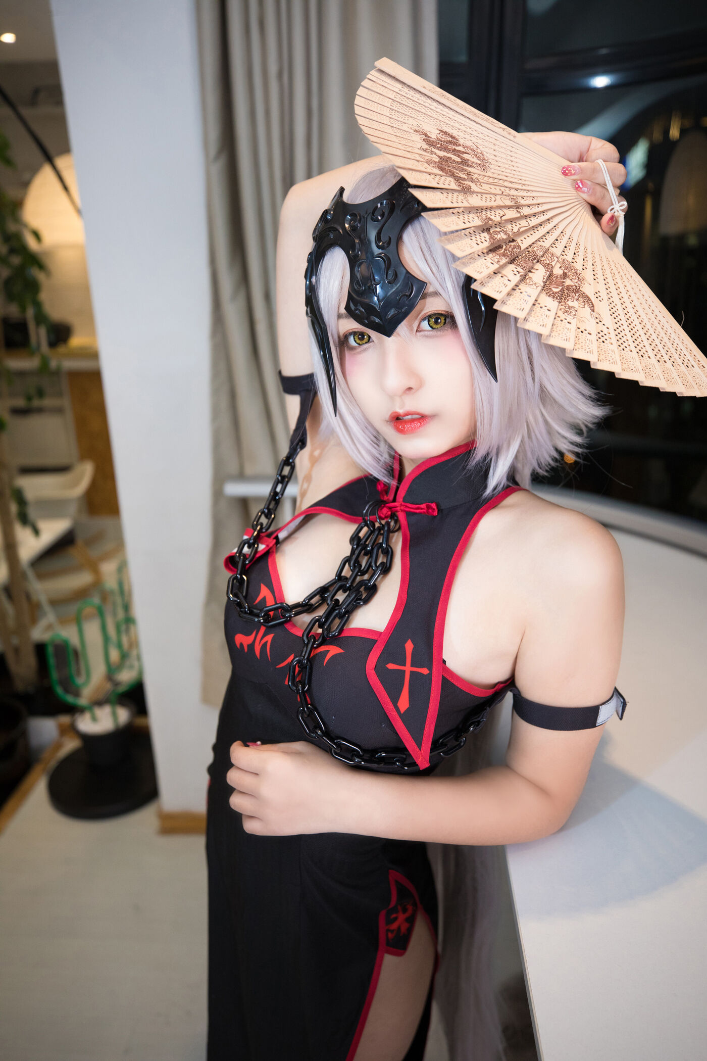 神楽坂真冬  旗袍黑贞 150P [150P]插图2