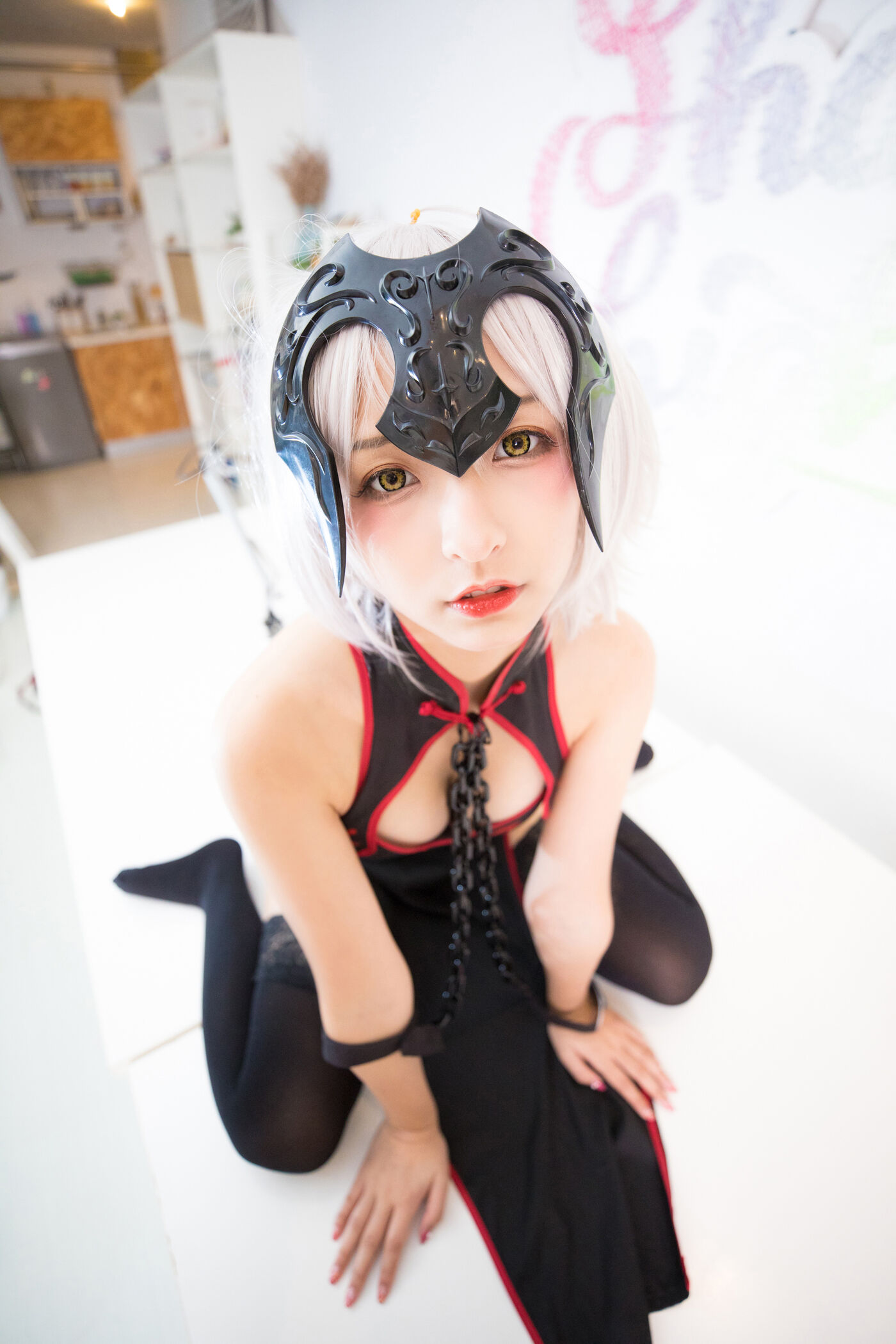 神楽坂真冬  旗袍黑贞 150P [150P]插图9