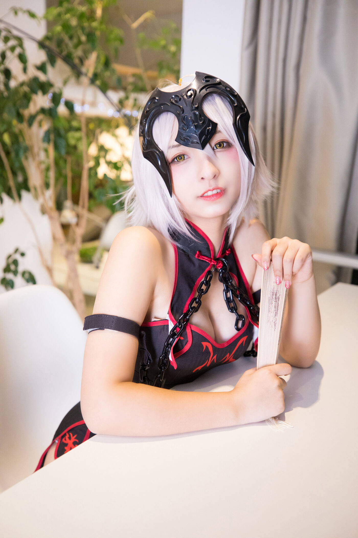 神楽坂真冬  旗袍黑贞 150P [150P]插图8