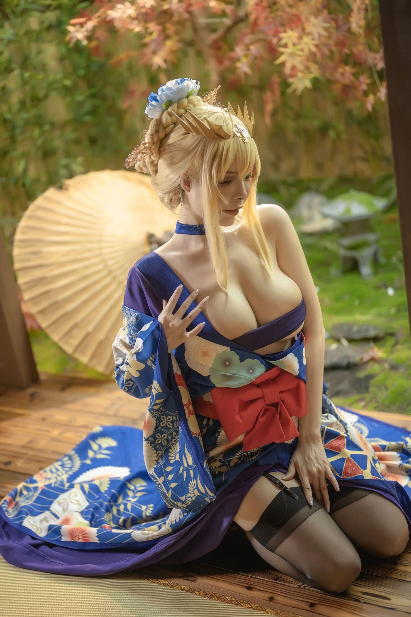 秋和柯基 NO.056 白枪呆 同人和服[46P]插图6