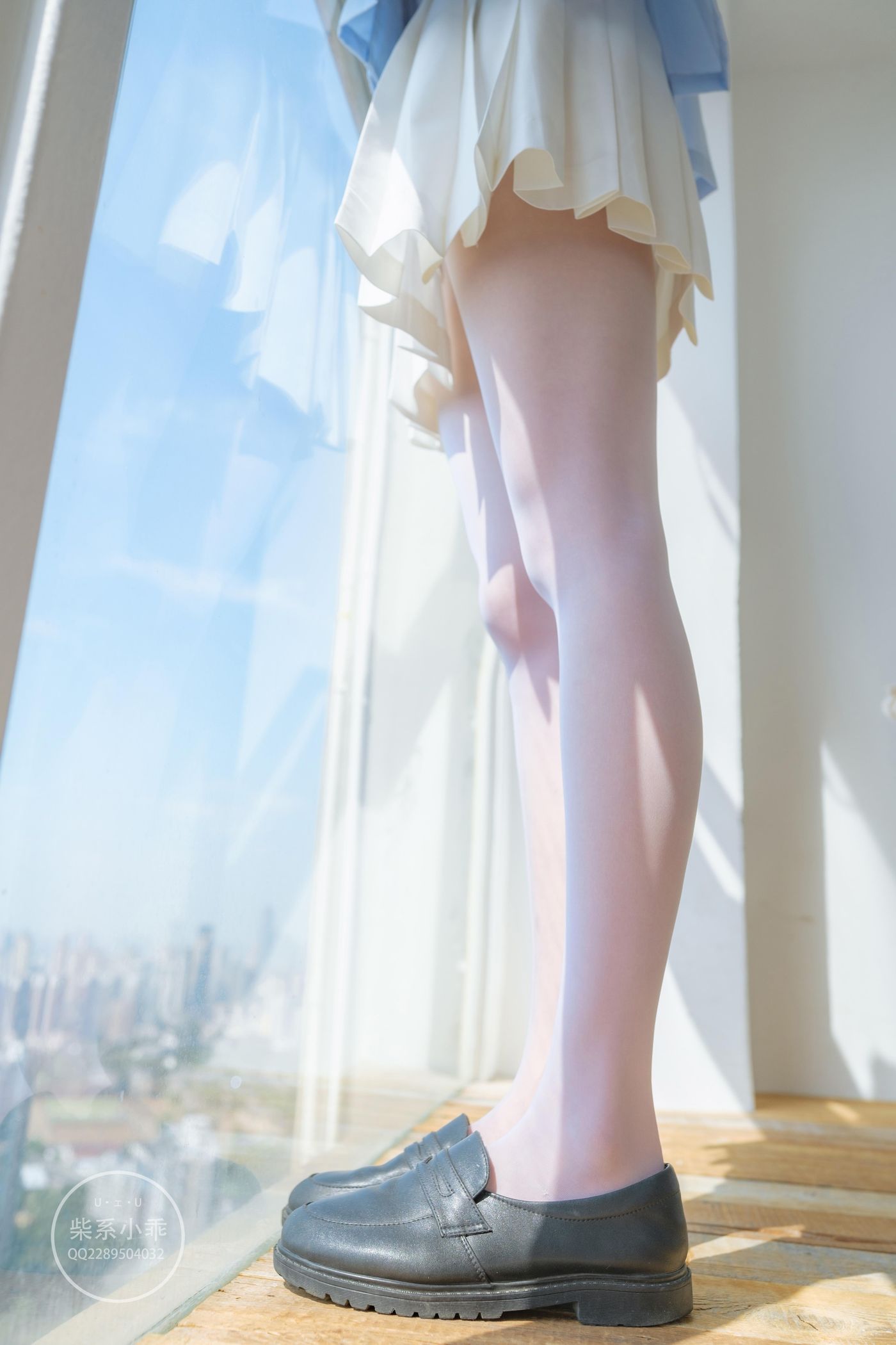 稚乖画册 晴空-01 白丝双马尾jk [79P]插图8