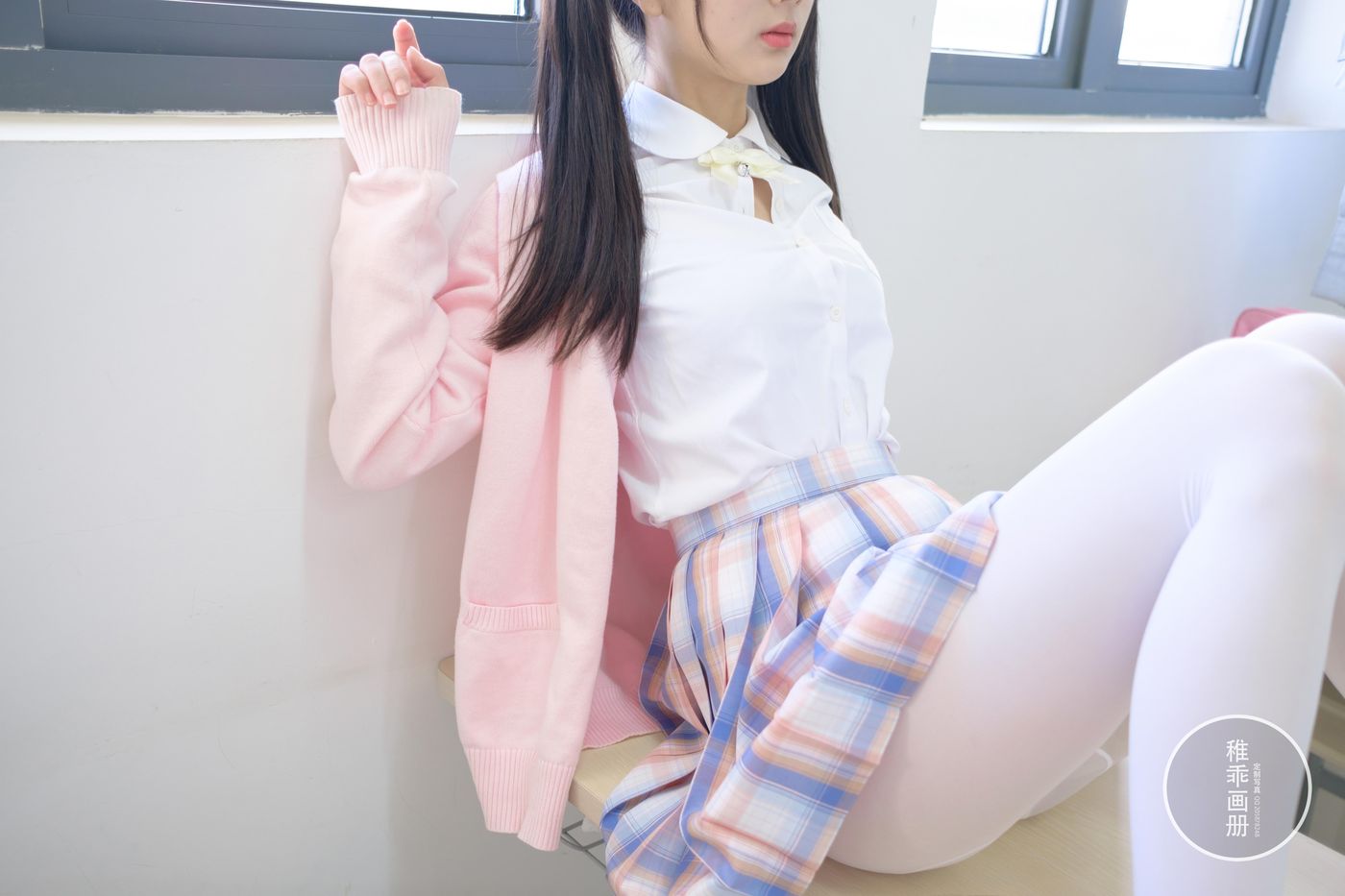 稚乖画册 晴空-04 夜夜 80D 白丝JK [63P]插图8