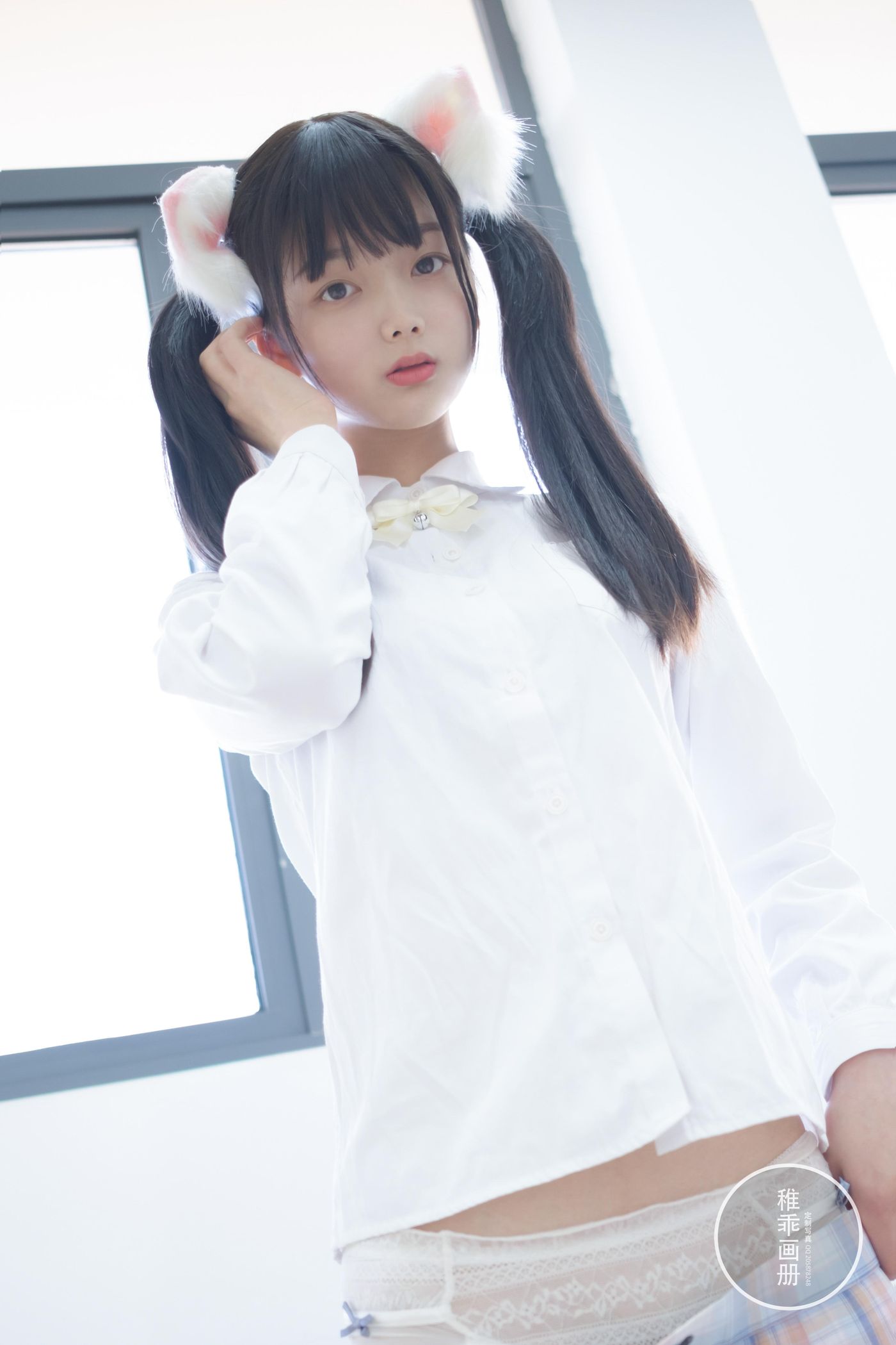 稚乖画册 晴空-04 夜夜 80D 白丝JK [63P]插图2