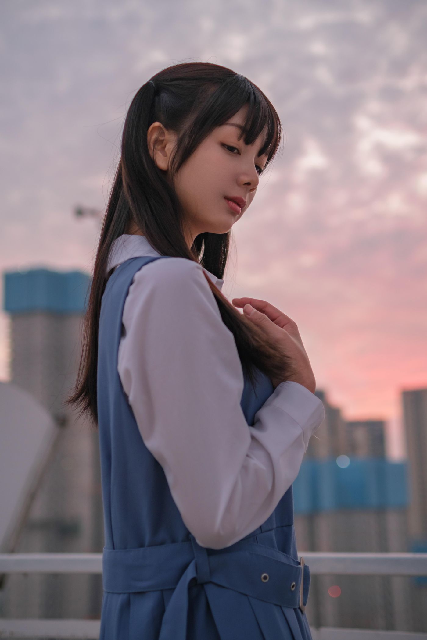 稚乖画册 晴空-02 夜夜 天台真空80d白丝 [79P]插图6