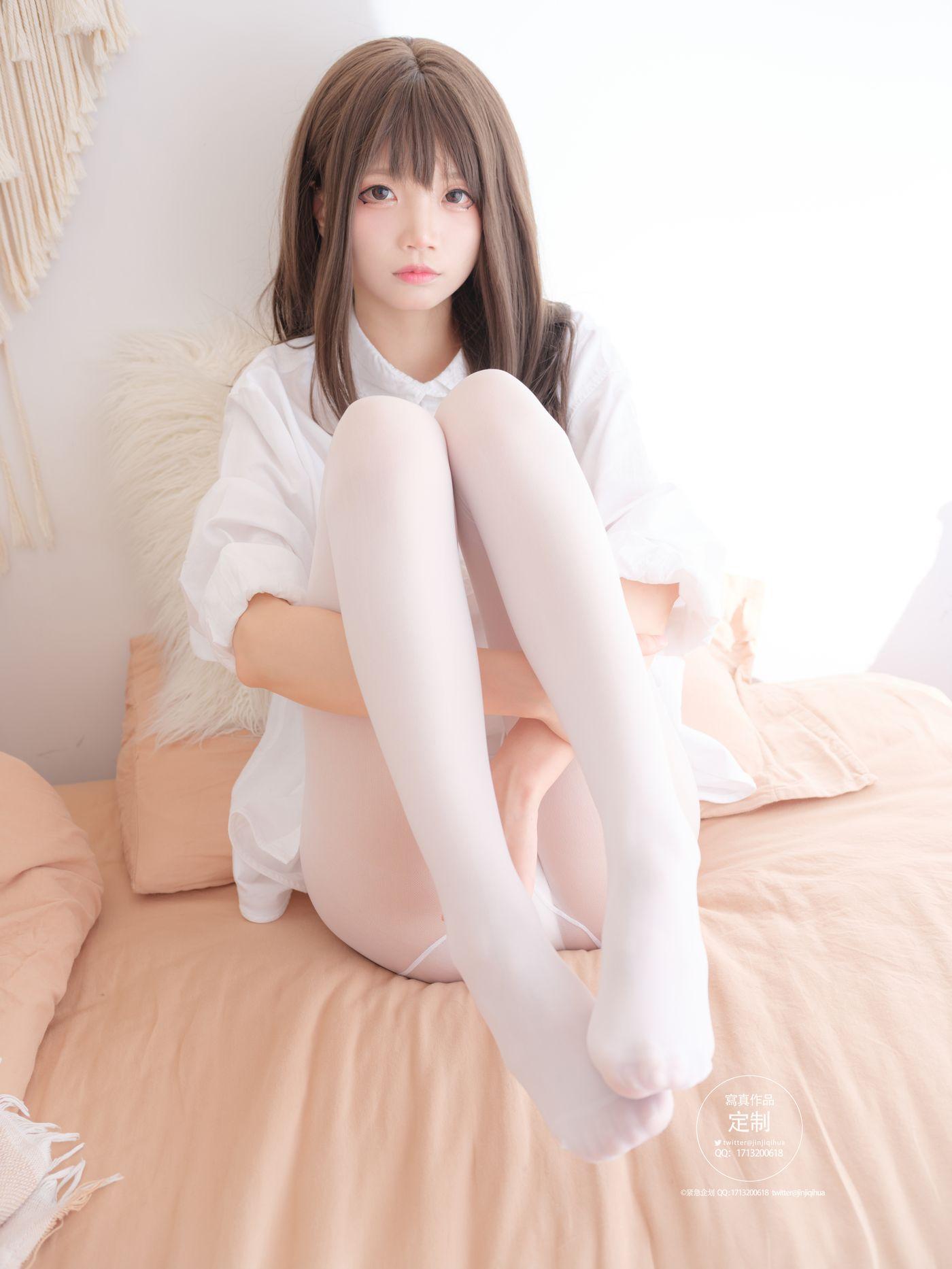 紧急企划 – 5G-001 五更百鬼 白丝 [50P]插图1