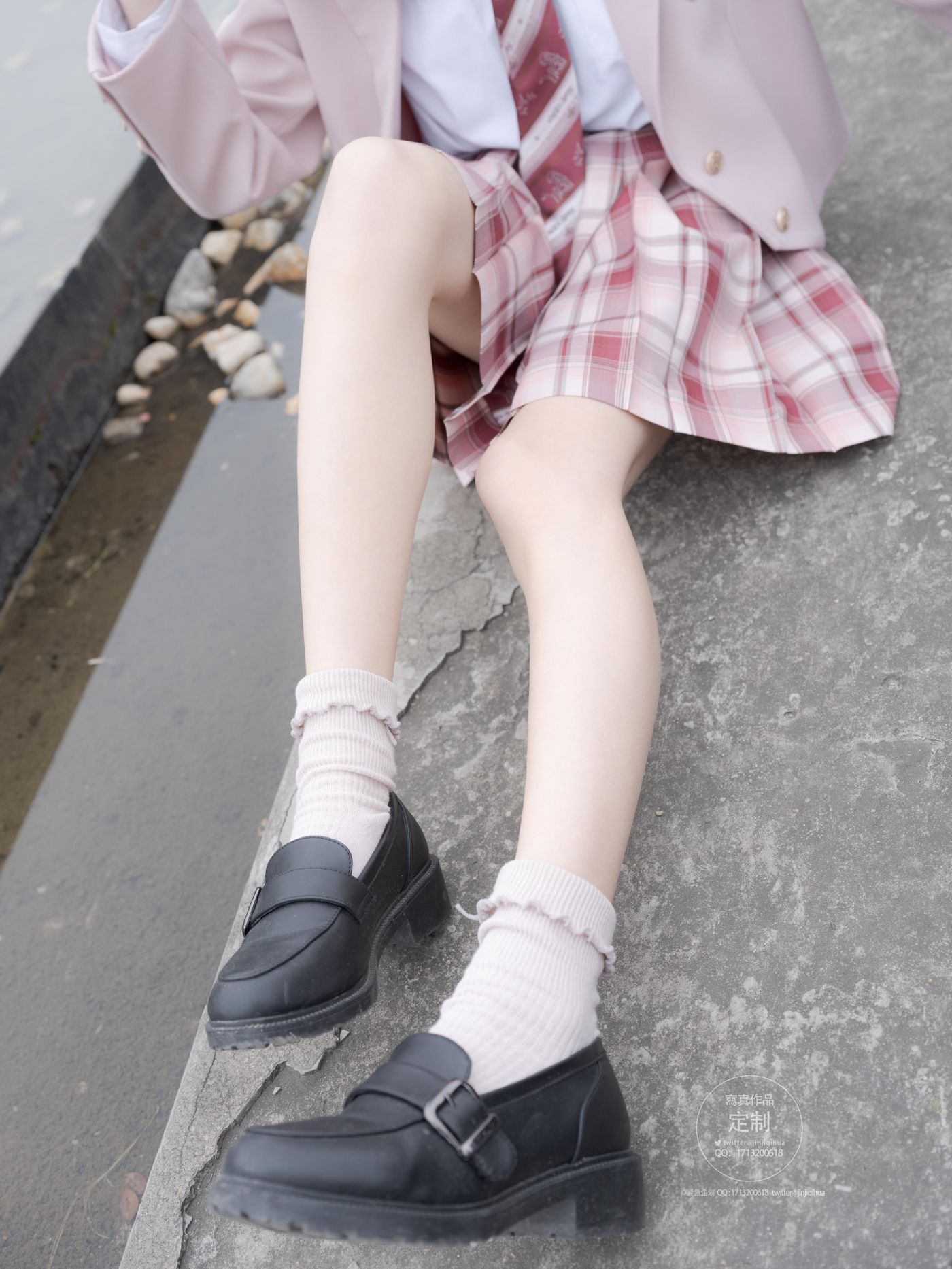 [紧急企划] Y-002 白丝格子裙[108P]插图5