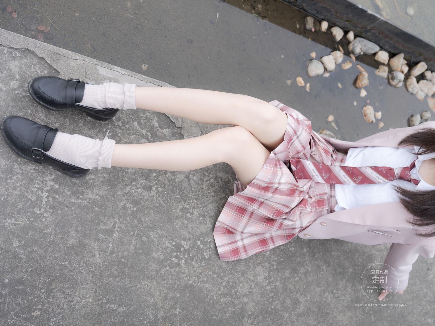 [紧急企划] Y-002 白丝格子裙[108P]插图7