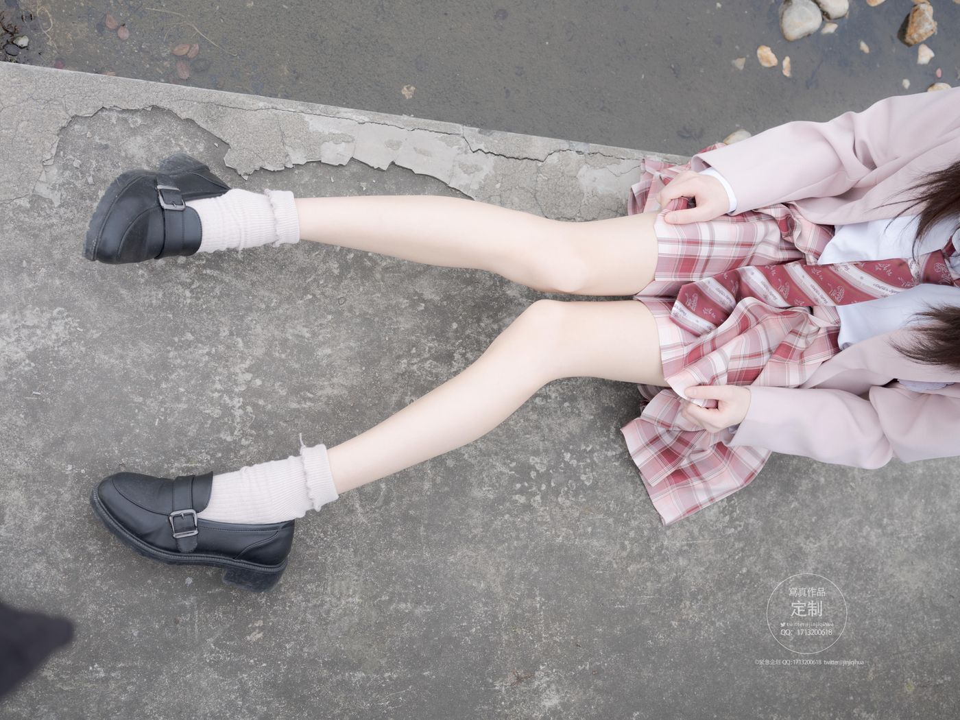 [紧急企划] Y-002 白丝格子裙[108P]插图9