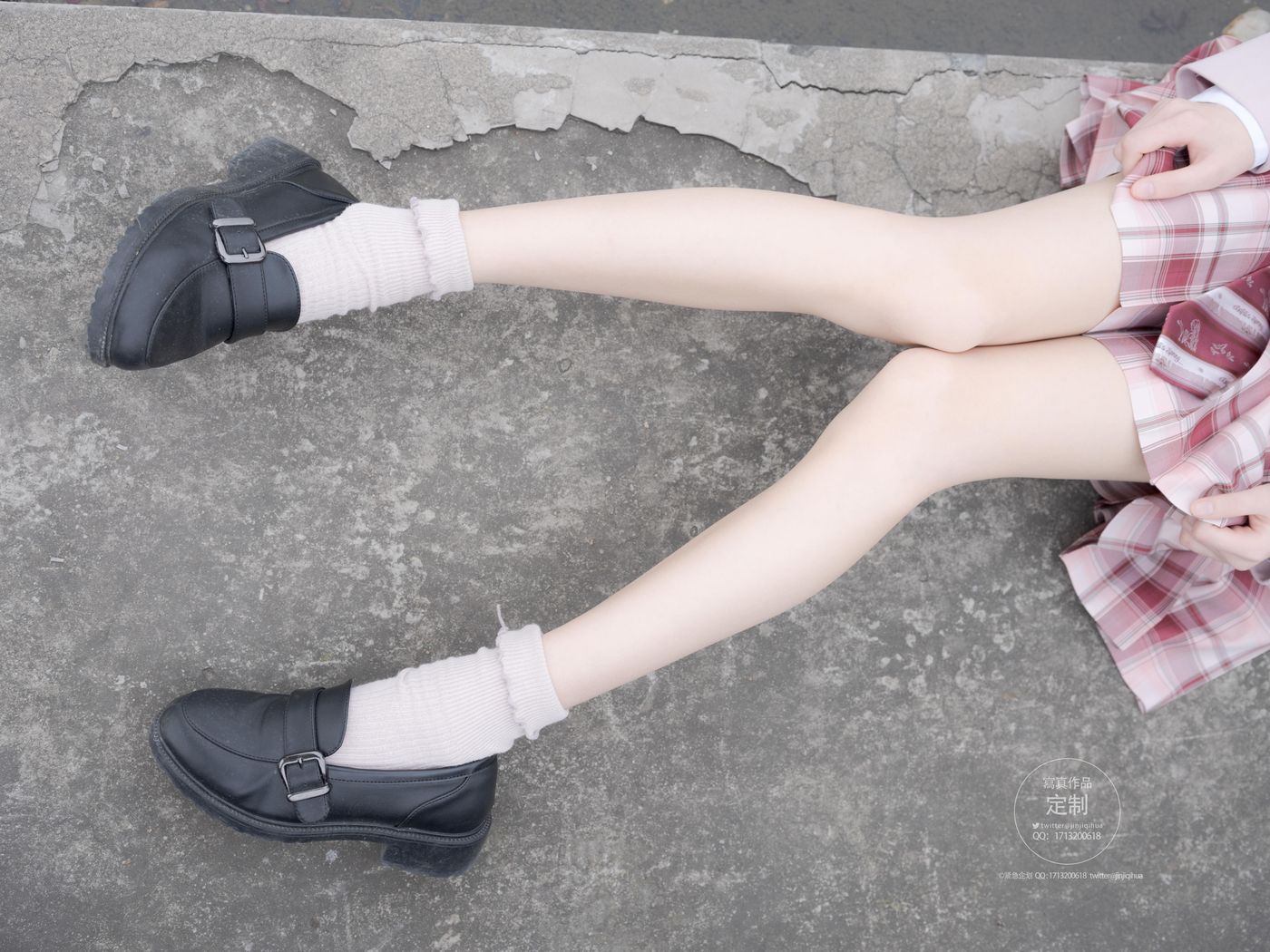 [紧急企划] Y-002 白丝格子裙[108P]插图
