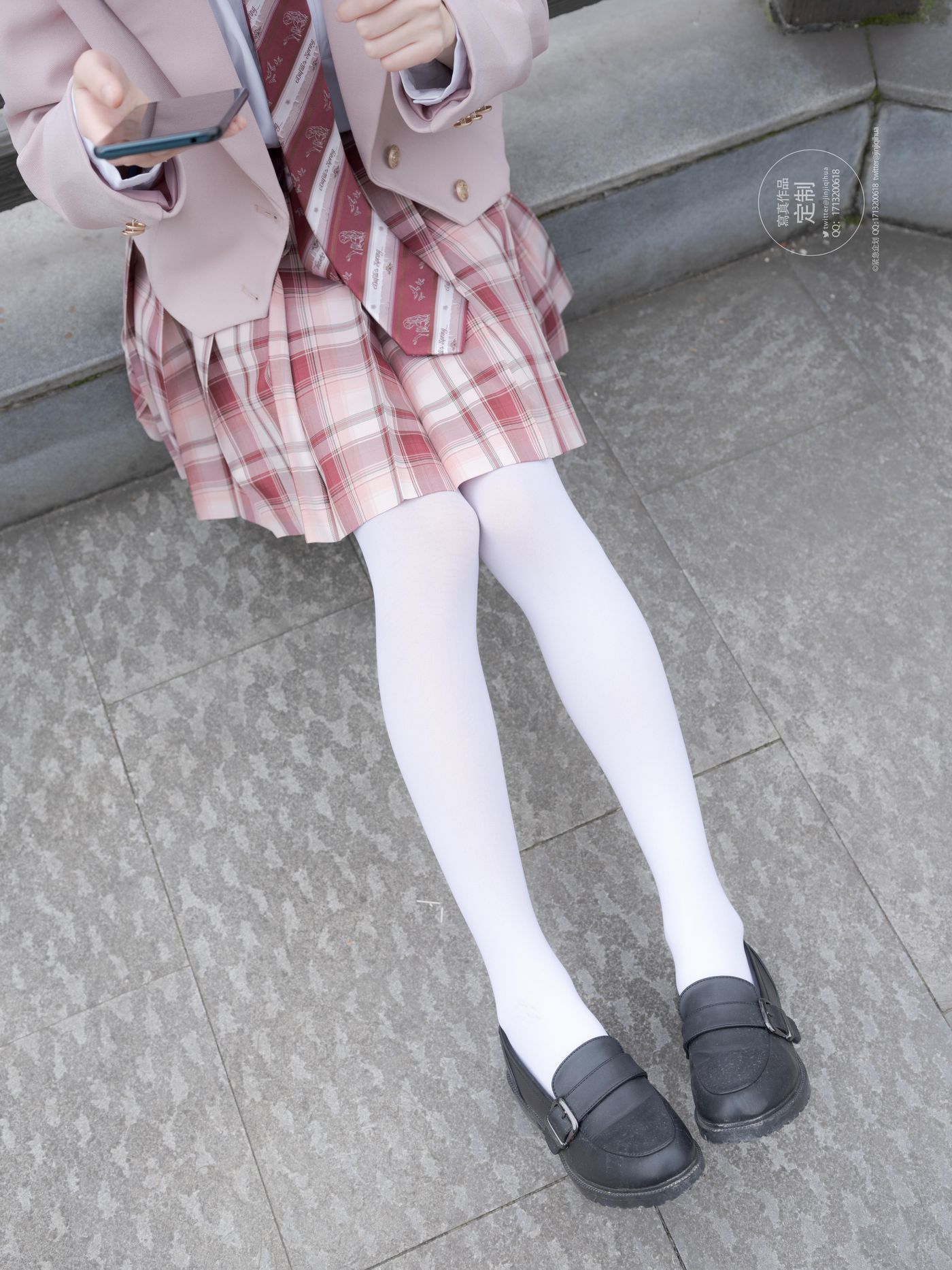 [紧急企划] Y-002 白丝格子裙[108P]插图2