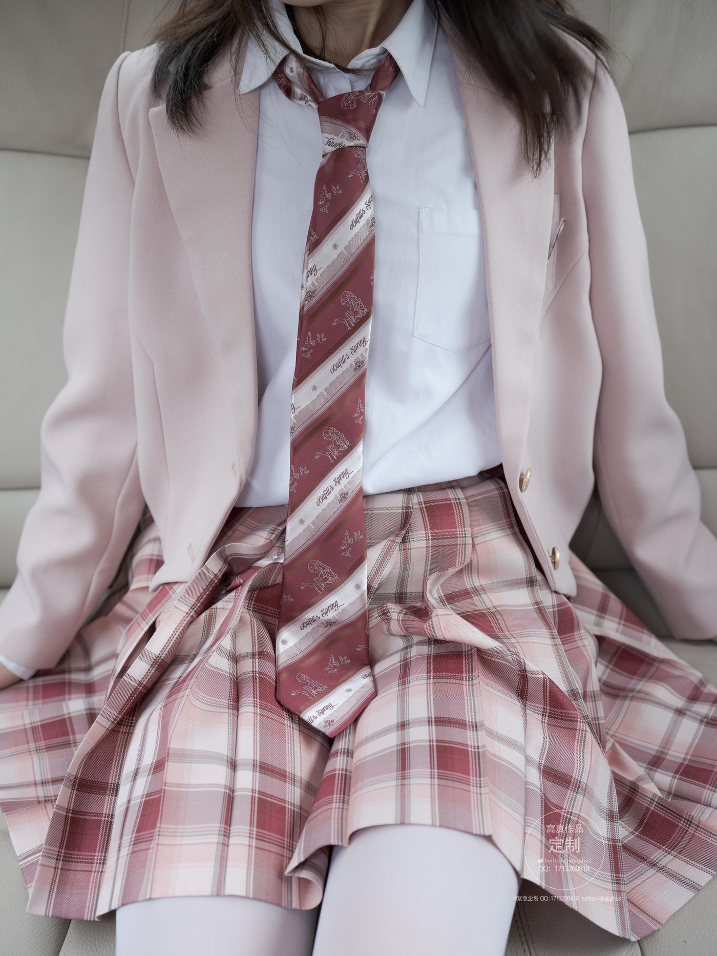 [紧急企划] Y-002 白丝格子裙[108P]插图3