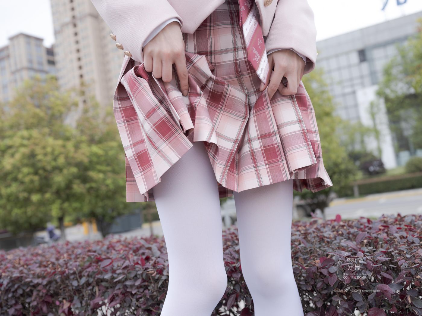 [紧急企划] Y-002 白丝格子裙[108P]插图8