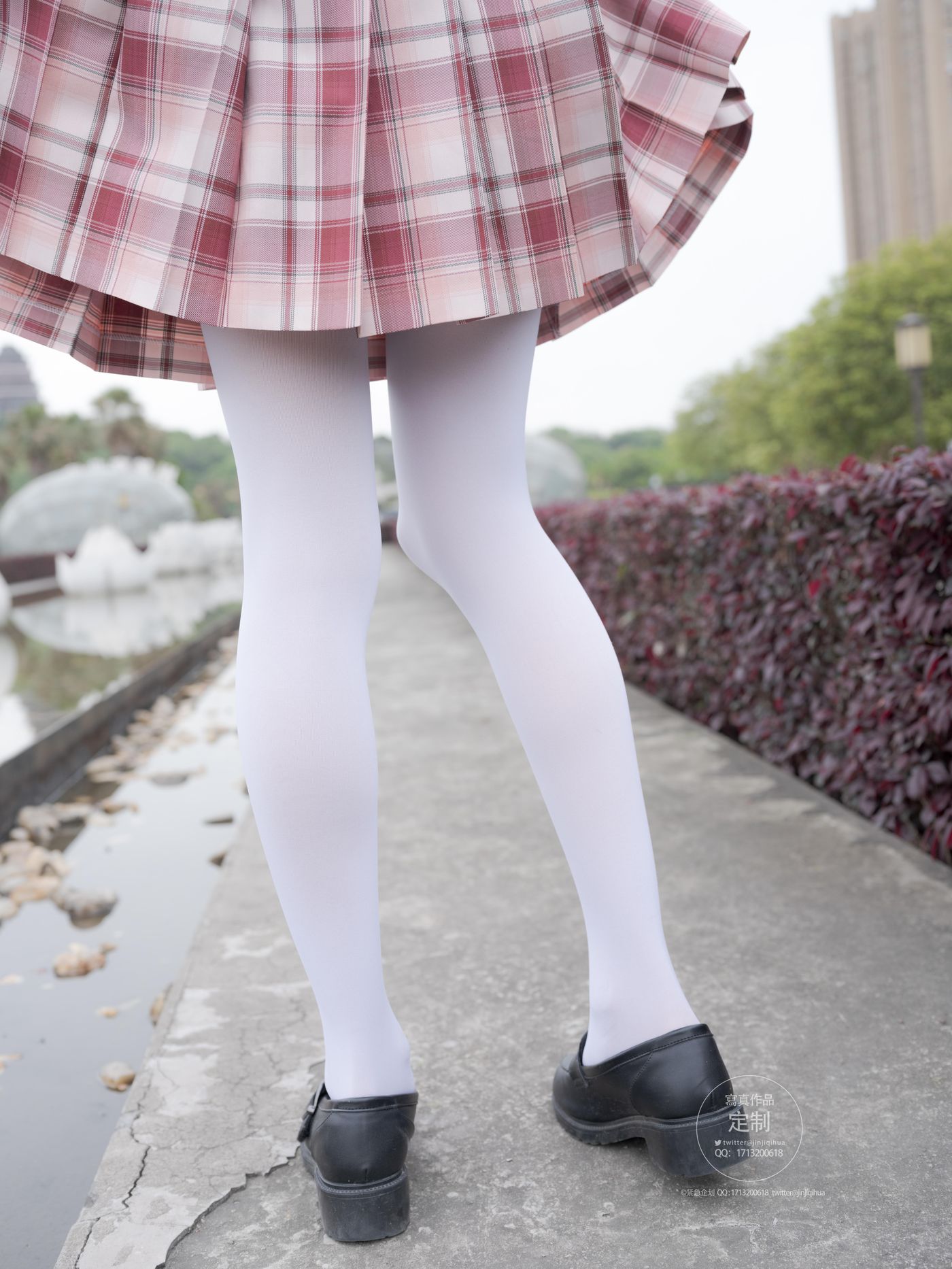 [紧急企划] Y-002 白丝格子裙[108P]插图