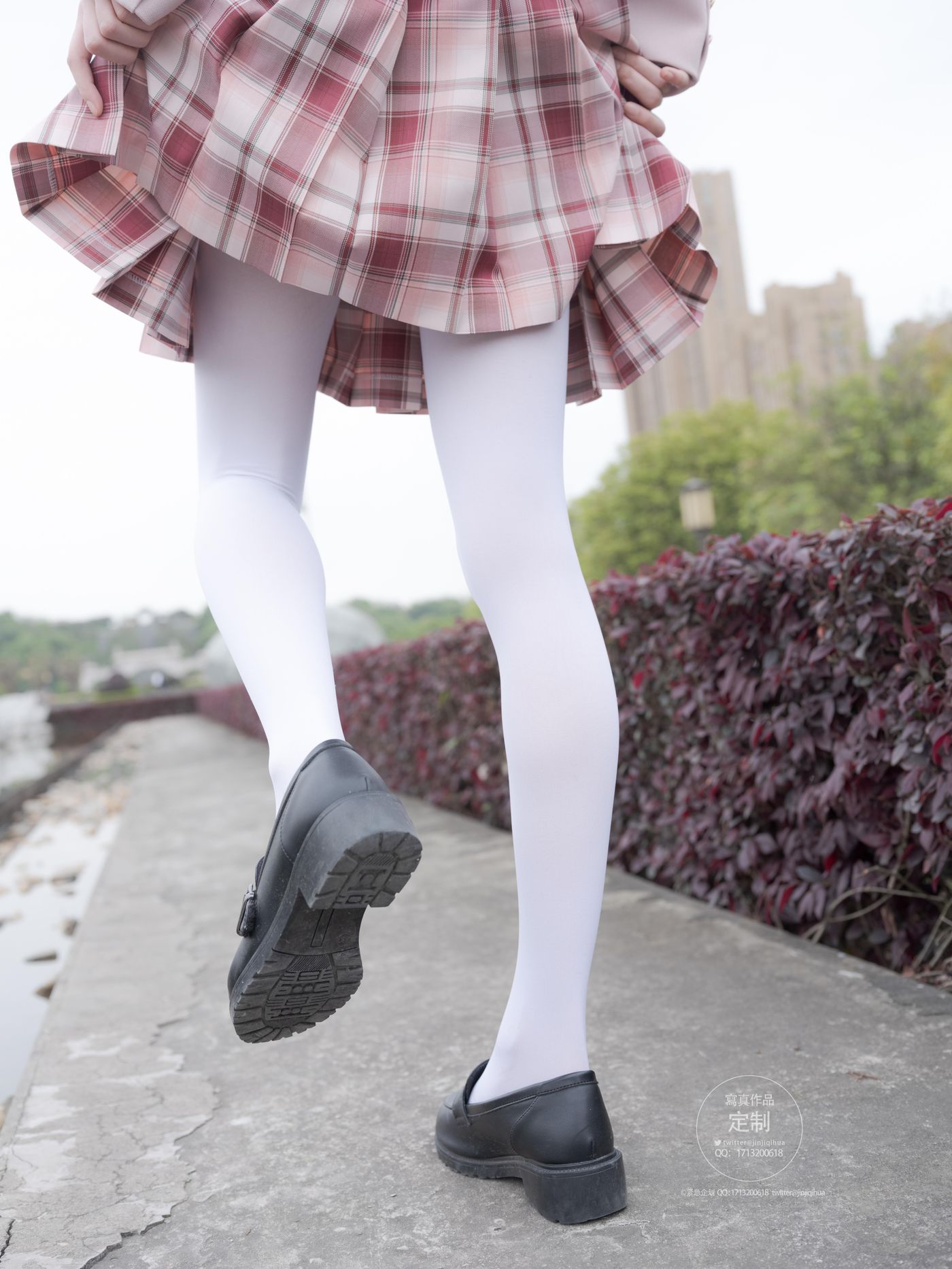 [紧急企划] Y-002 白丝格子裙[108P]插图3