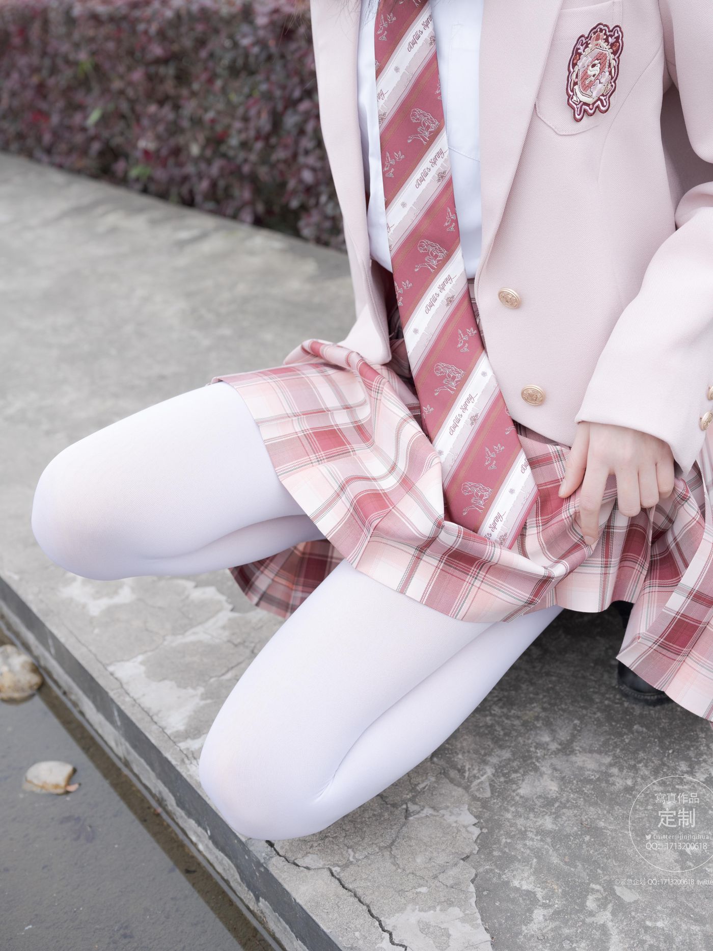 [紧急企划] Y-002 白丝格子裙[108P]插图6