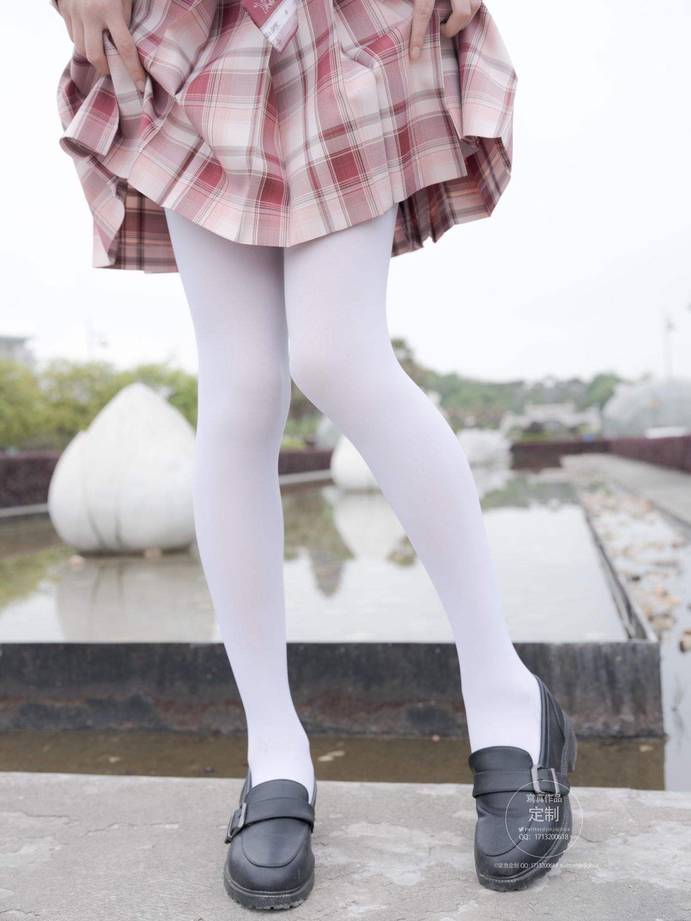 [紧急企划] Y-002 白丝格子裙[108P]插图4