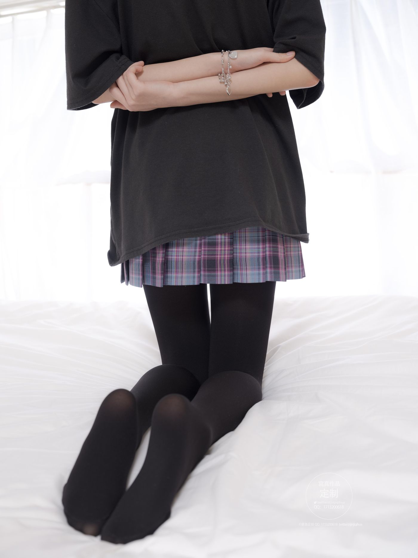 [紧急企划]Y-001 JK黑丝[97P]插图6