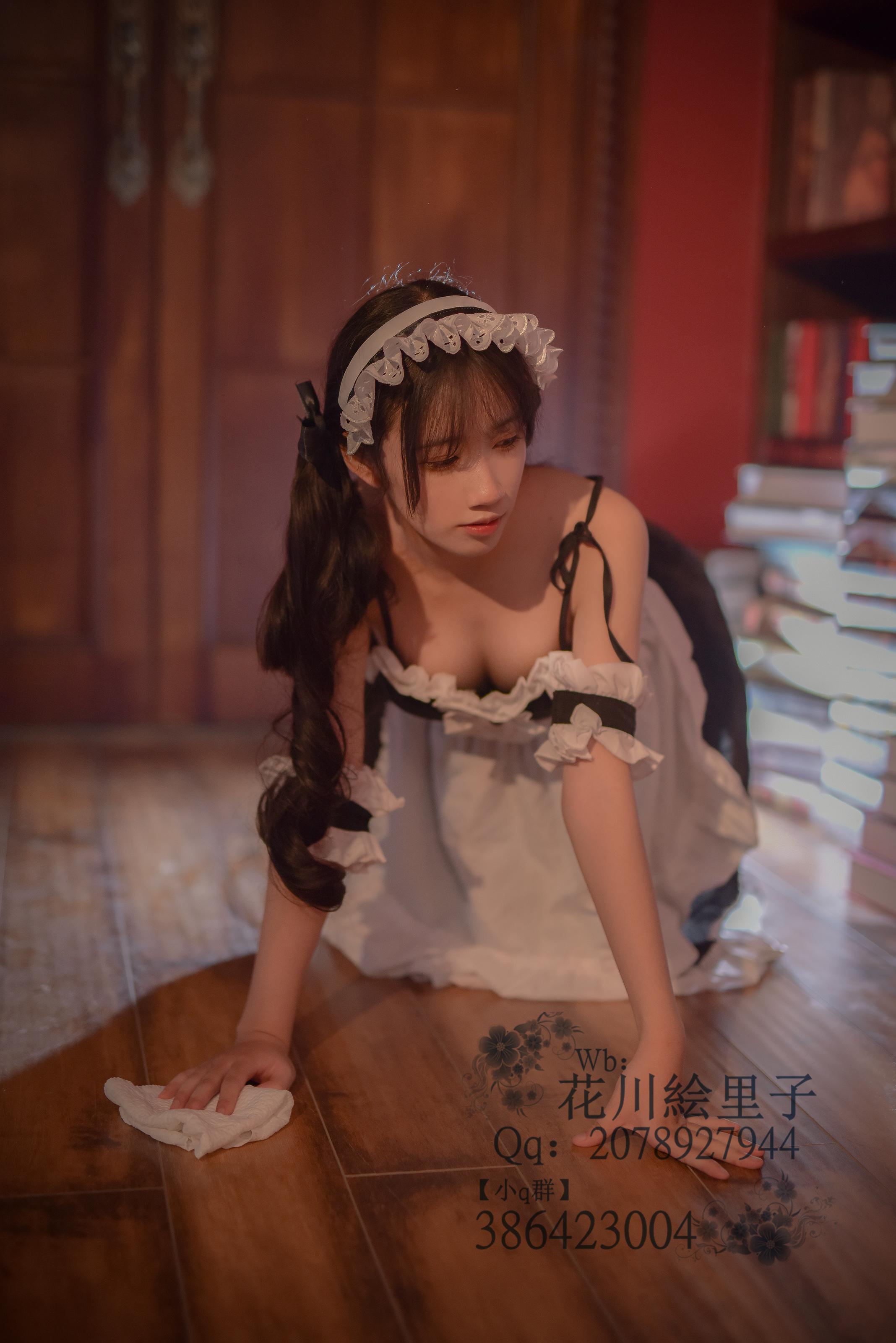 花川絵里子 NO.003 女仆 [30P]插图6