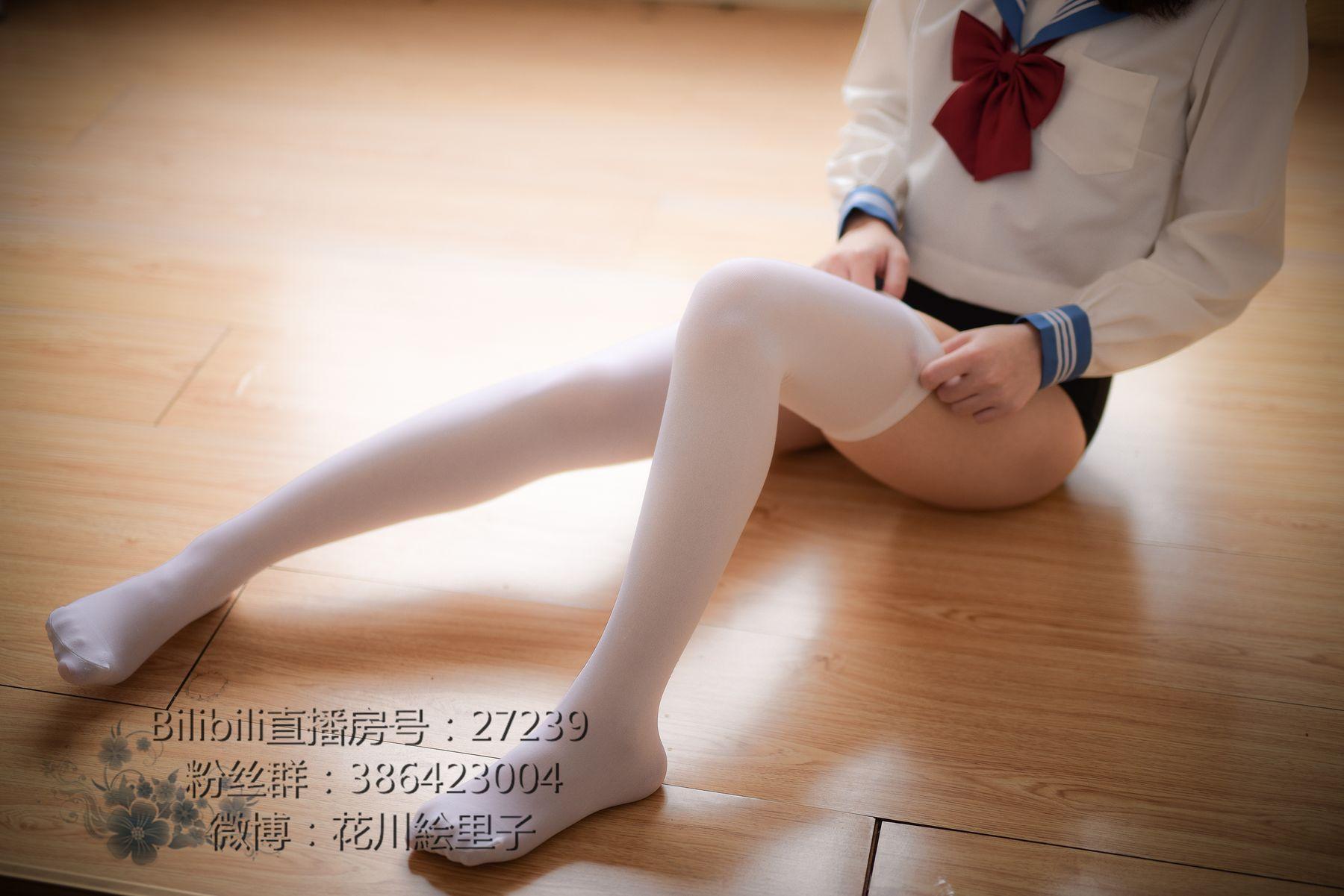 花川絵里子_JK白丝写真 [32P]插图2