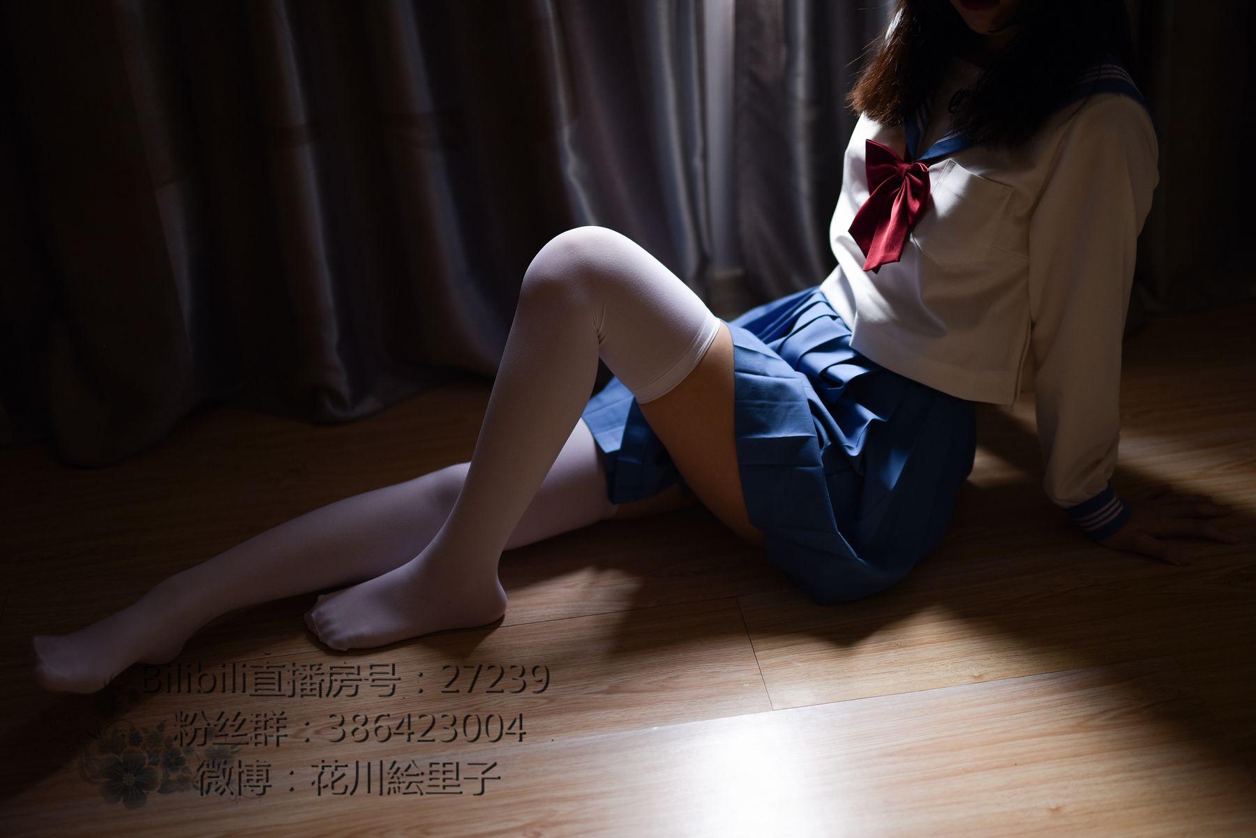 花川絵里子_JK白丝写真 [32P]插图5
