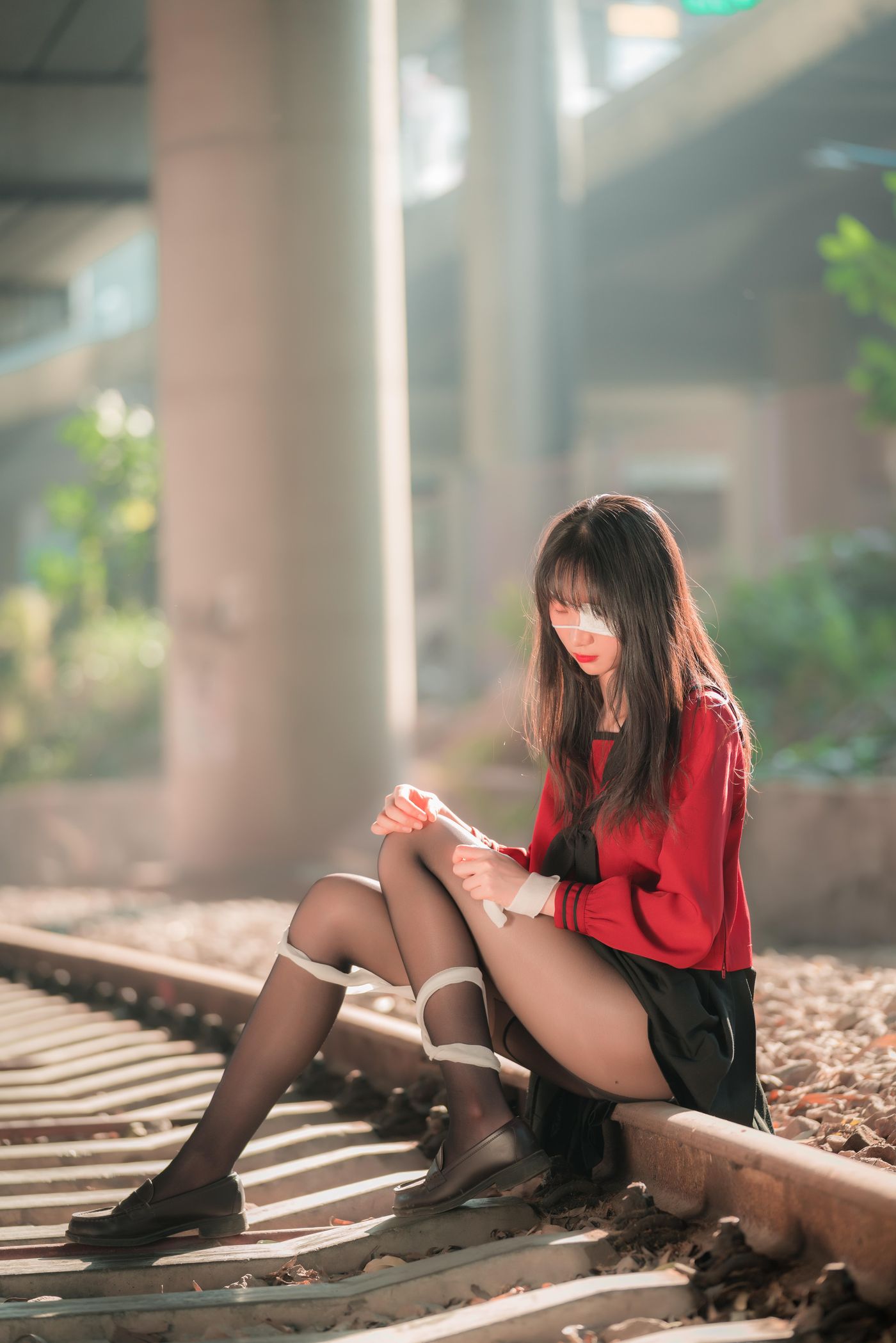 西呱呀呀呀 NO.001 铁轨成片 [47P]插图2