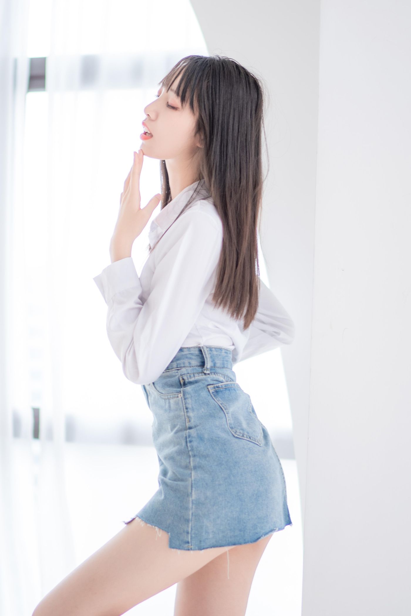 西呱呀呀呀 NO.023 衬衫牛仔裙 [61P]插图2