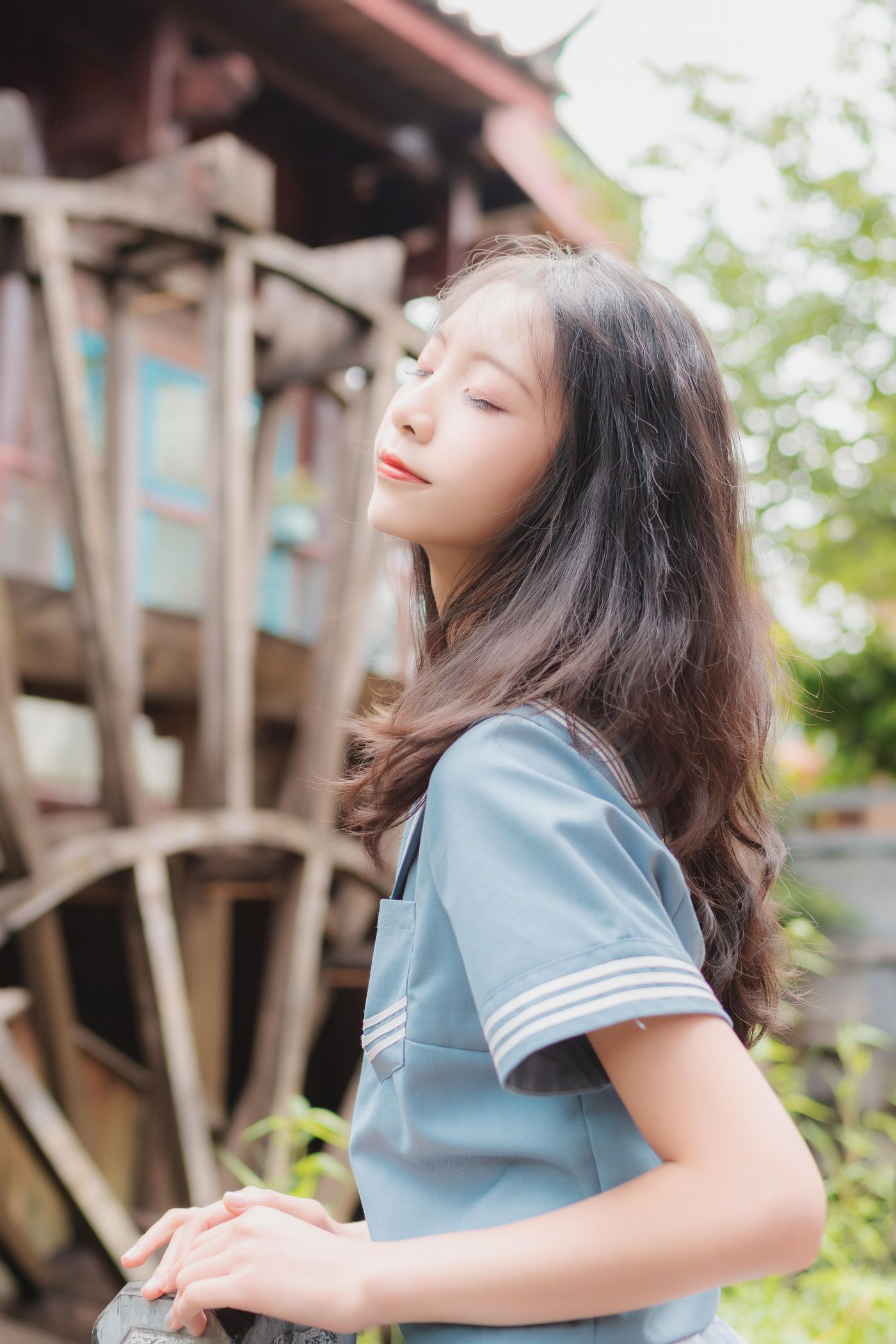 西呱呀呀呀 NO.008 丽江写真JK [36P]插图3