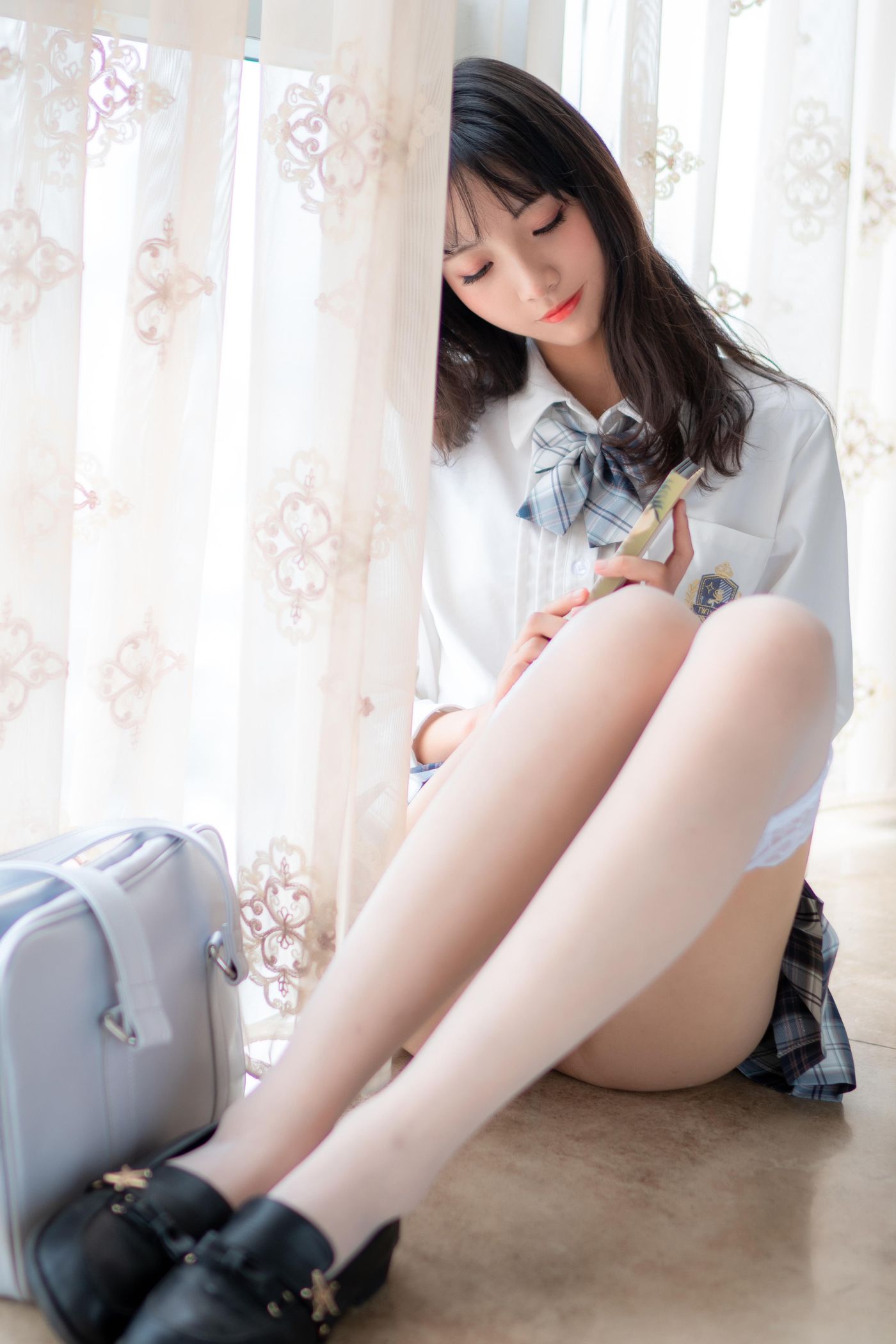 西呱呀呀呀 NO.021 JK格子裙 [23P]插图5