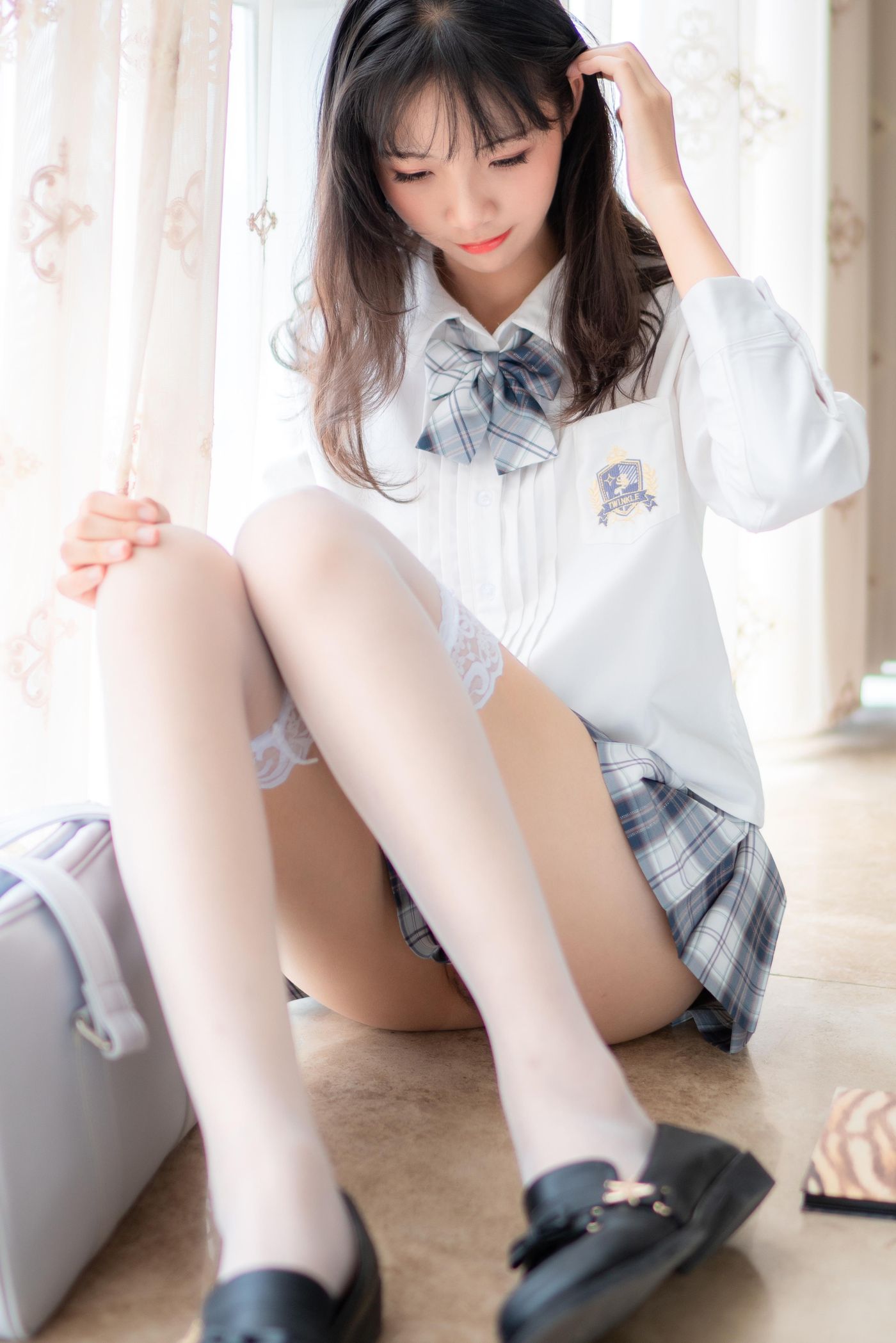 西呱呀呀呀 NO.021 JK格子裙 [23P]插图7