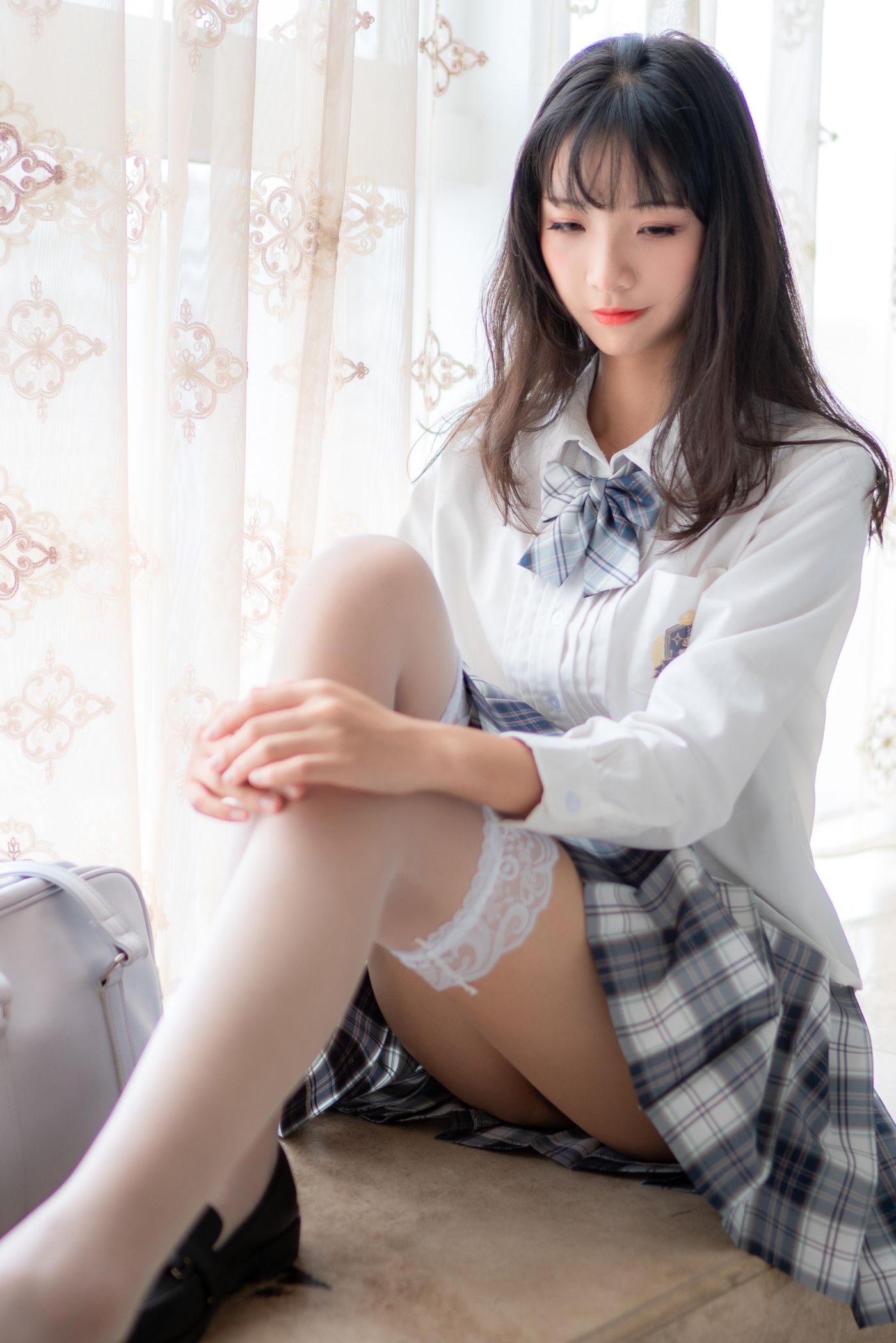 西呱呀呀呀 NO.021 JK格子裙 [23P]插图1