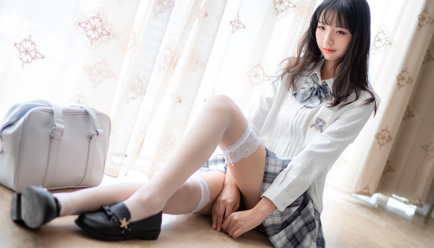 西呱呀呀呀 NO.021 JK格子裙 [23P]插图2