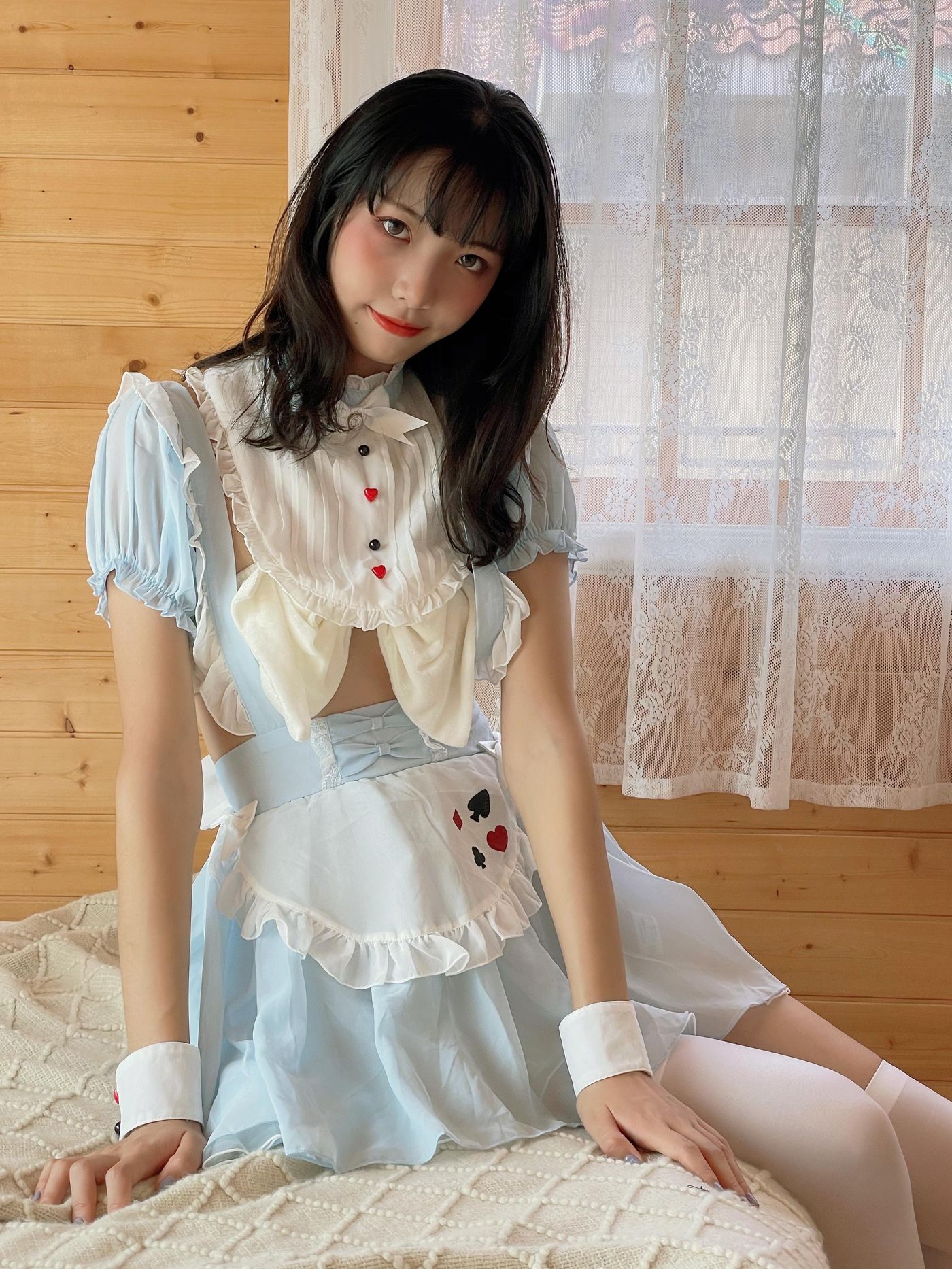 西呱呀呀呀 NO.018 蓝白女仆 [26P]插图3