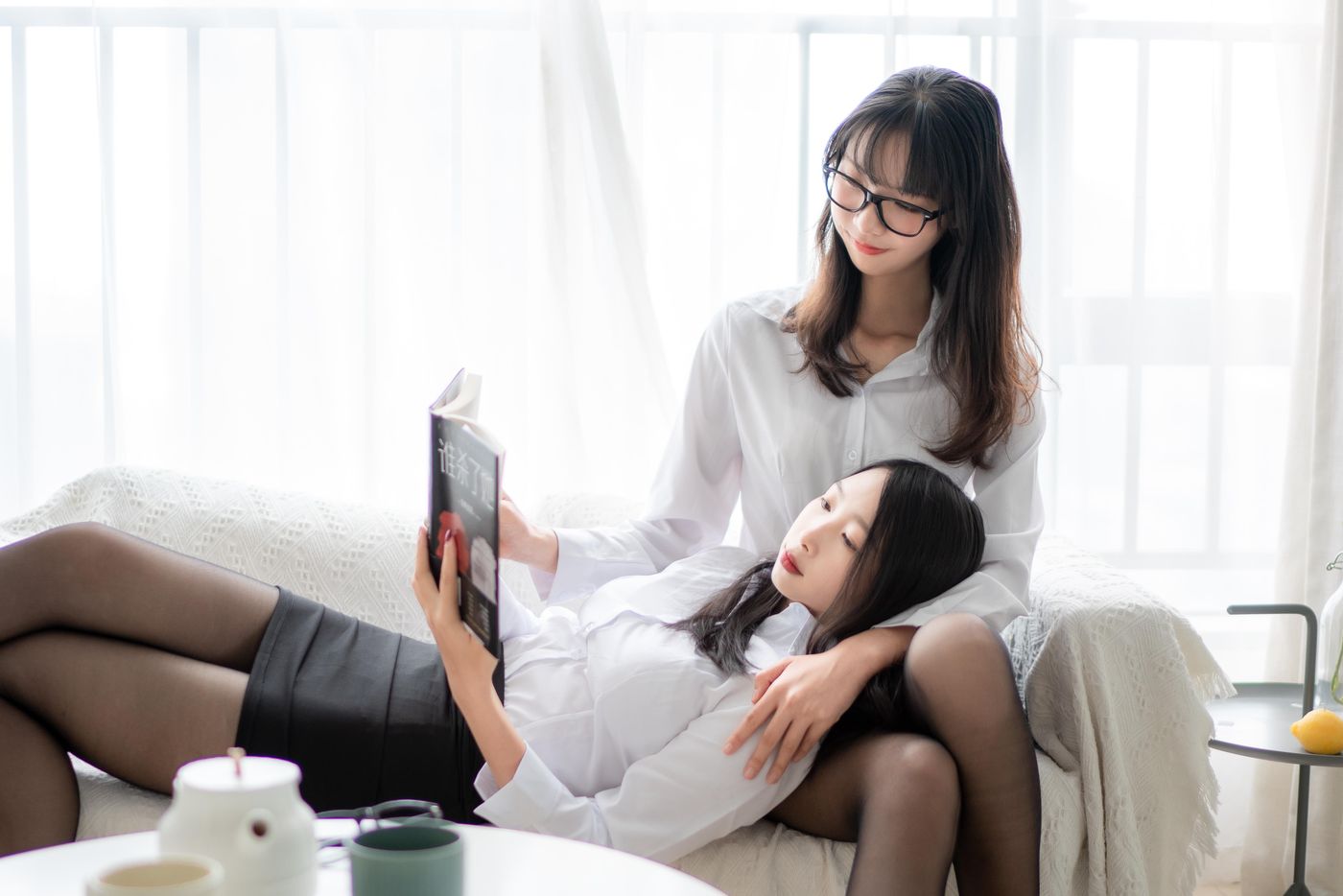 西呱呀呀呀 NO.026 黑丝百合 [54P]插图