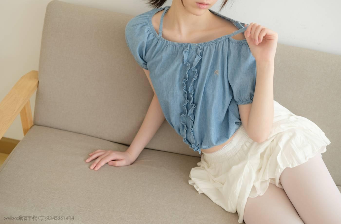 轻兰映画 Blue-Blue-轻兰映画 Blue and White [129P]插图9