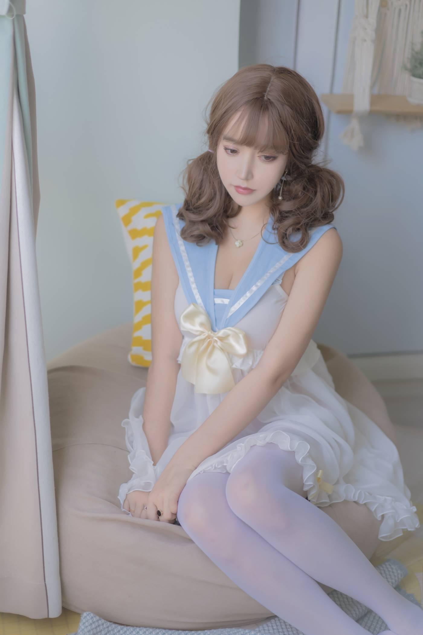 过期米线线喵 – NO.71 喝汽水 [55P]插图8