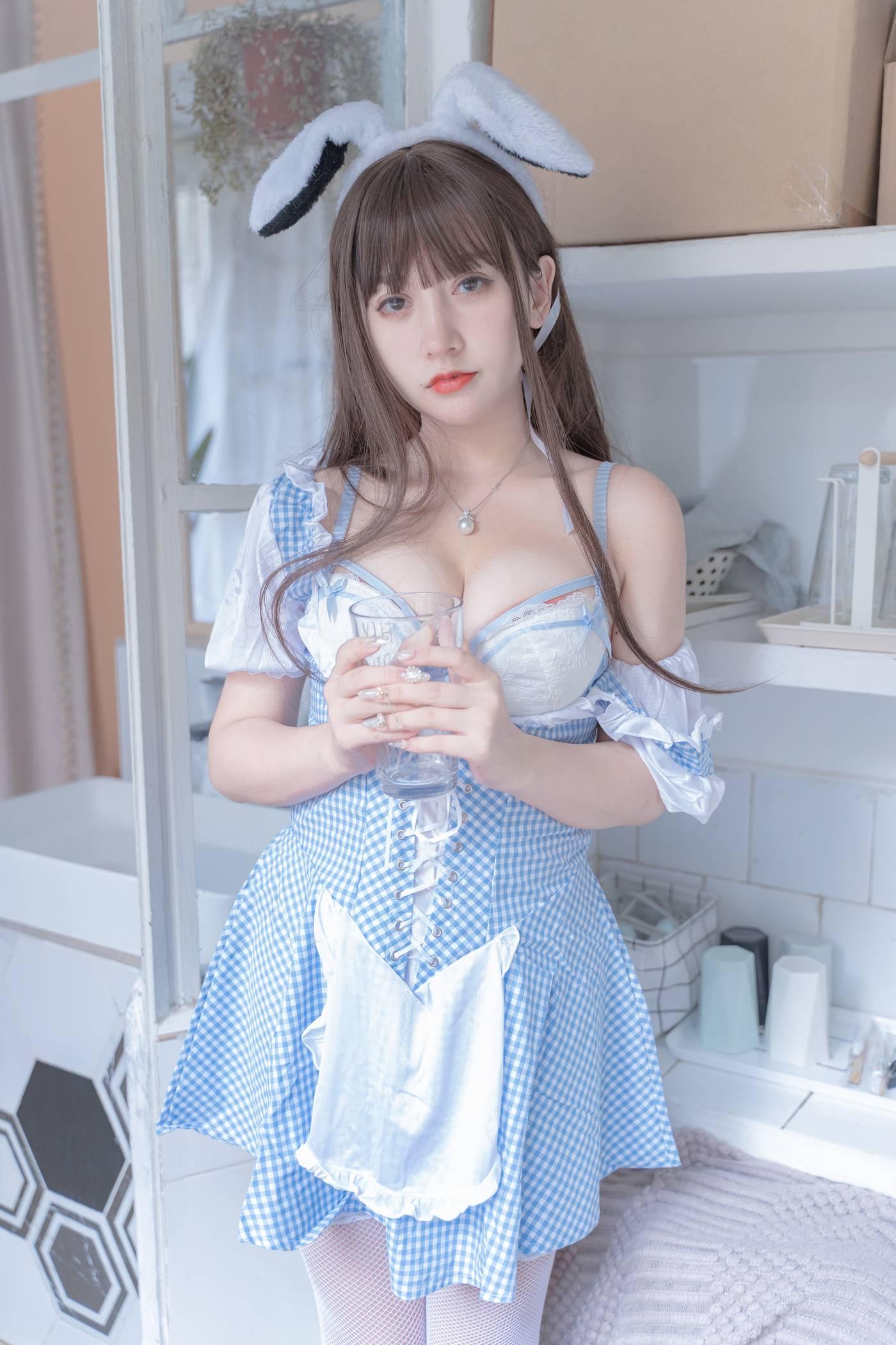 过期米线线喵 – NO.46 蓝白 [28P]插图5