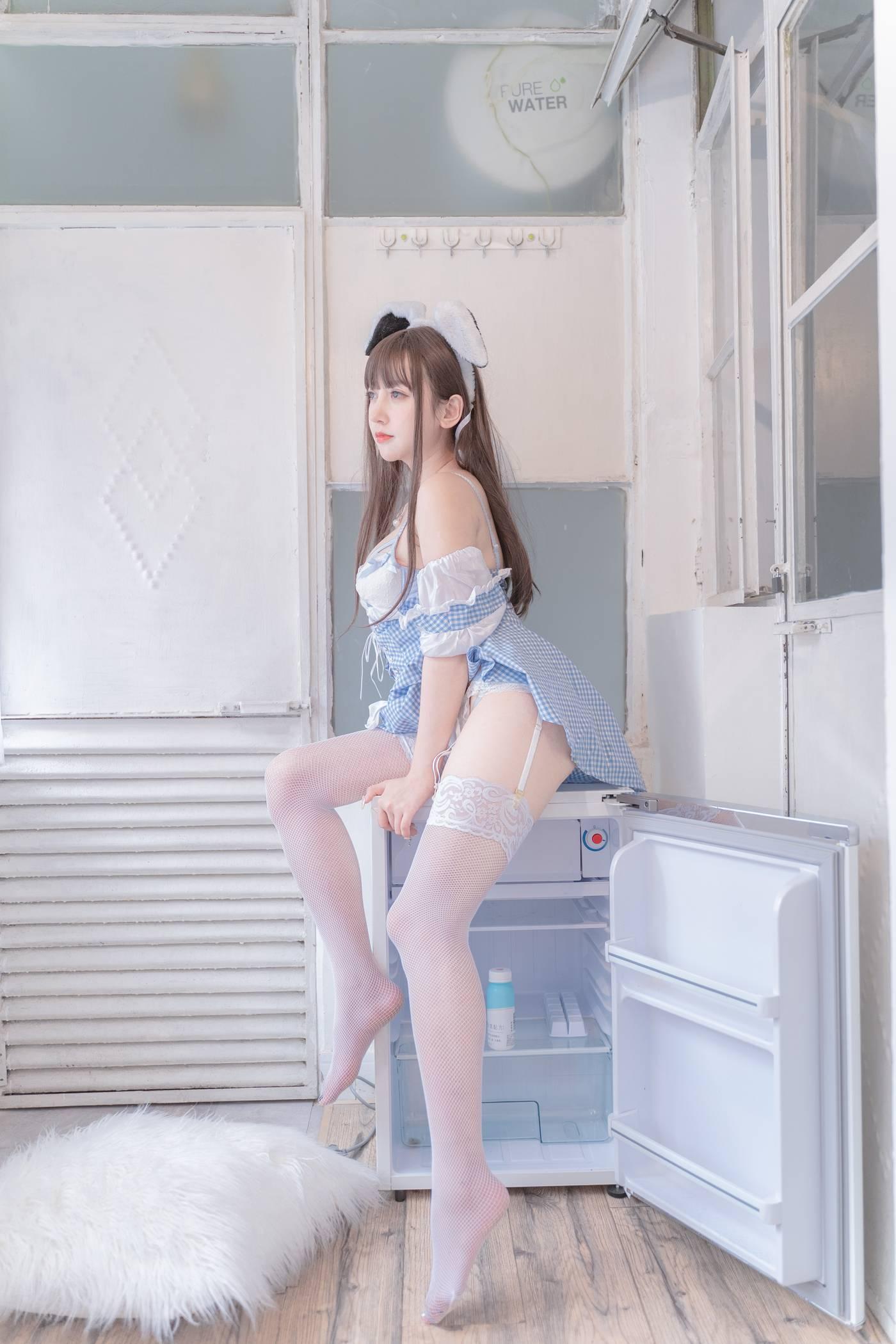 过期米线线喵 – NO.46 蓝白 [28P]插图5