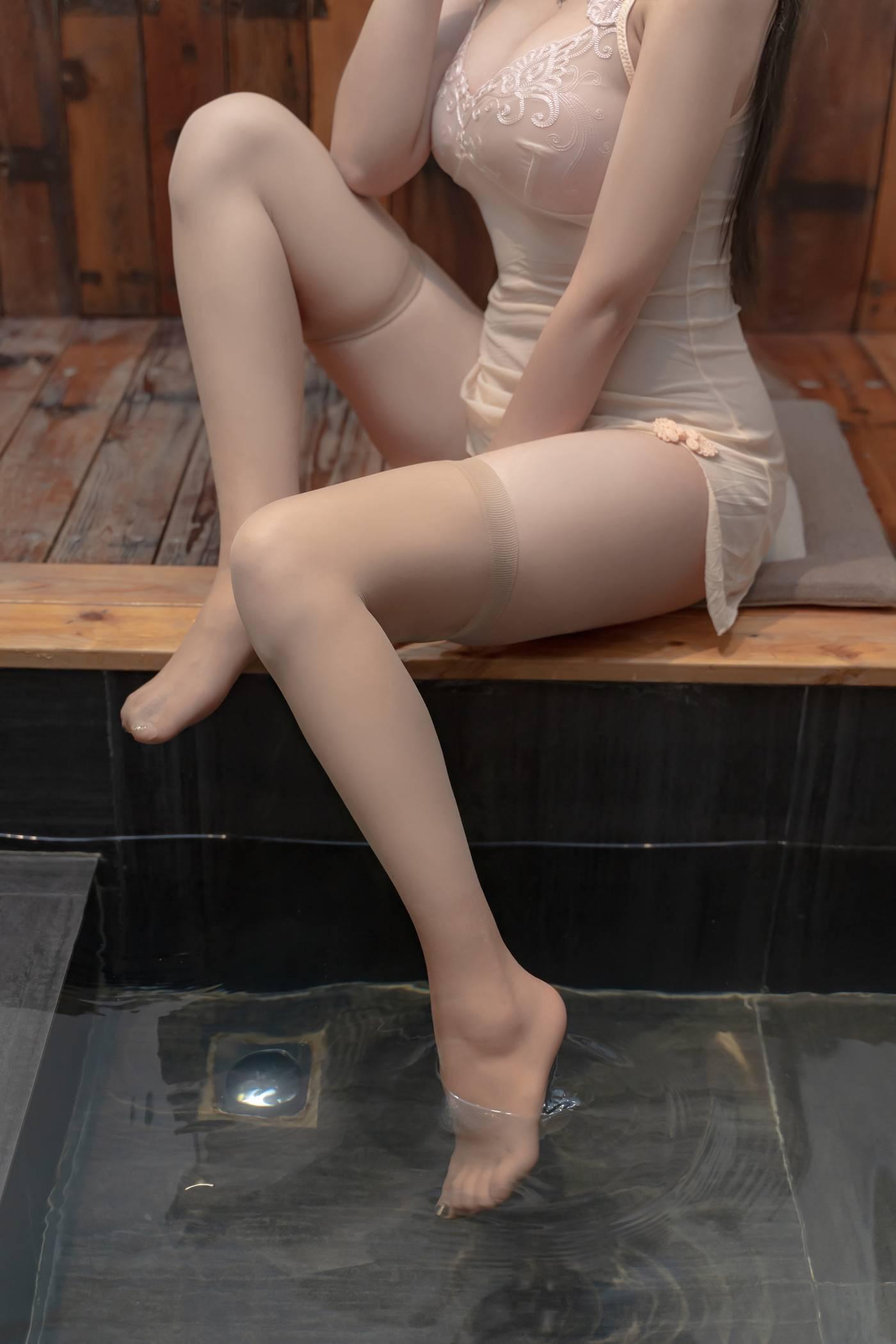 过期米线线喵 – NO.119 水下旗袍 [61P]插图4